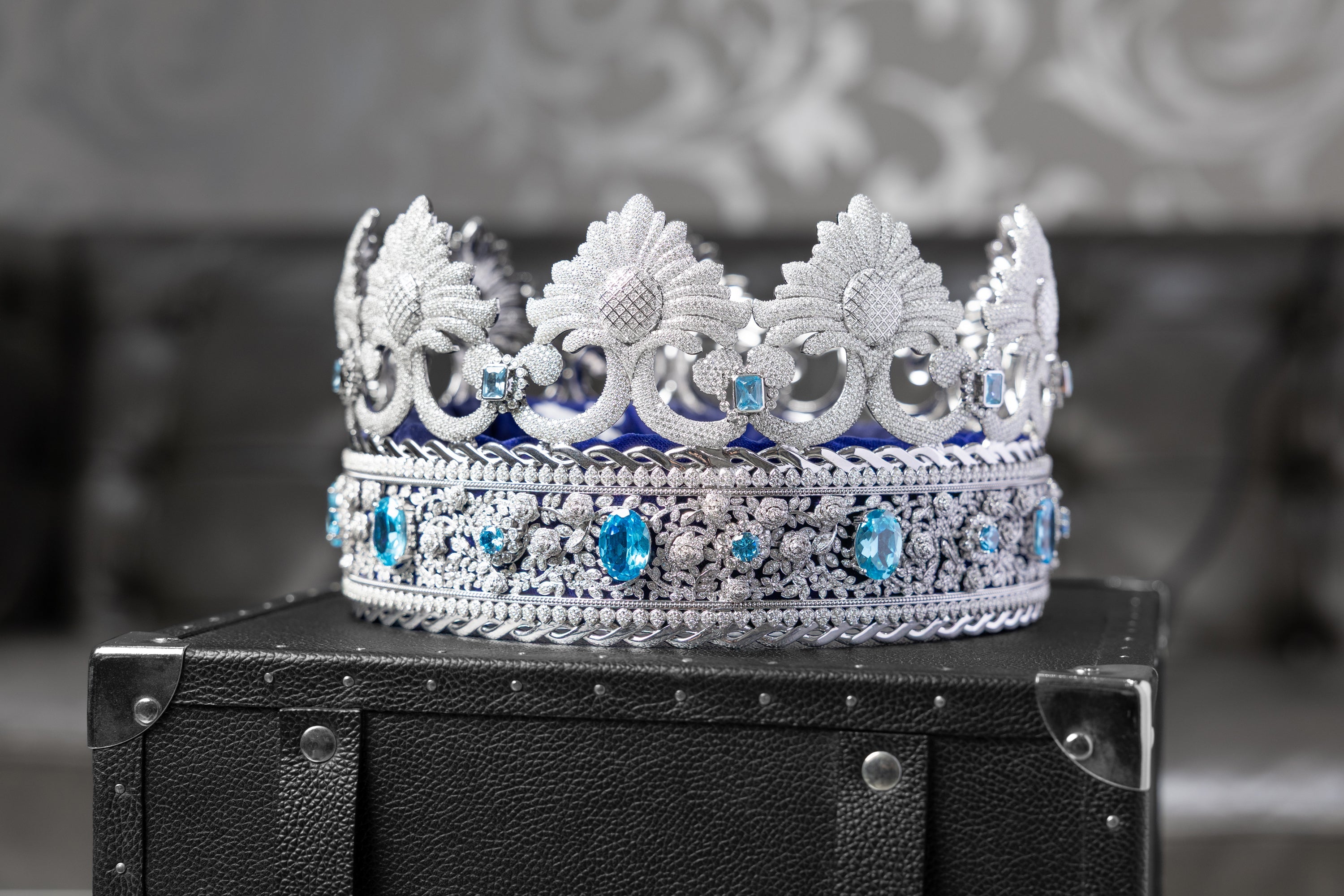 Ryan Garcia Crown | Custom Diamond Jewelry in Dallas, Texas