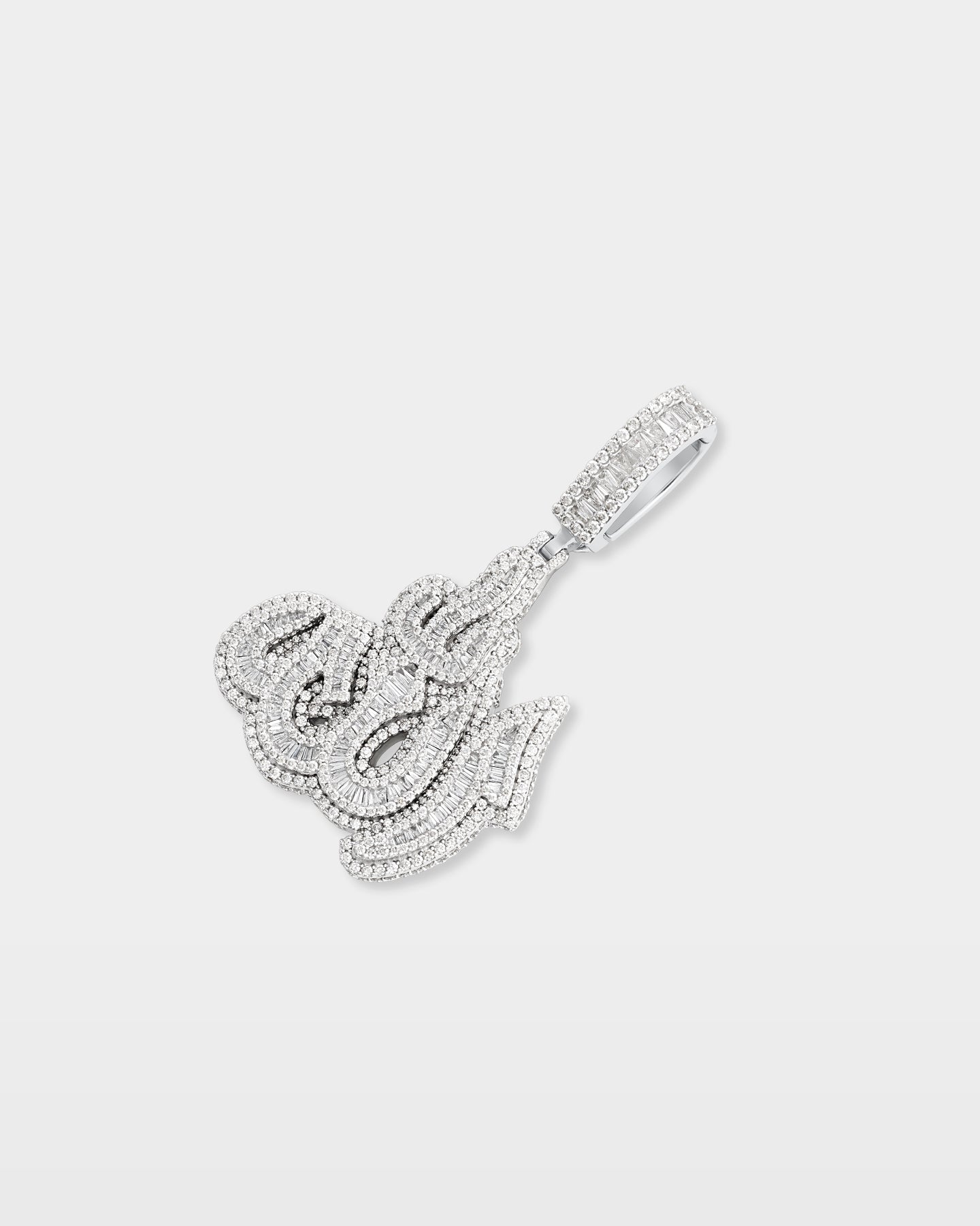 10k Gold Allah Diamond Pendant | The Ice Champ Mens Jewelry Dallas