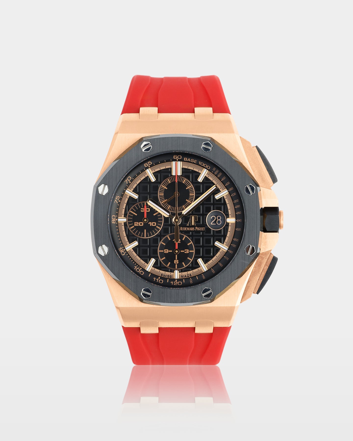 Rose Gold AP Royal Oak Offshore 26401RO.OO.A002CA.02 | The Ice Champ Texas