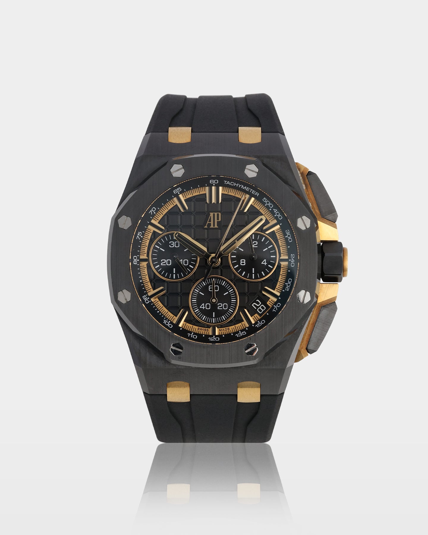 AP Ceramic & Gold Royal Oak Offshore Chronograph 26420CE | The Ice Champ
