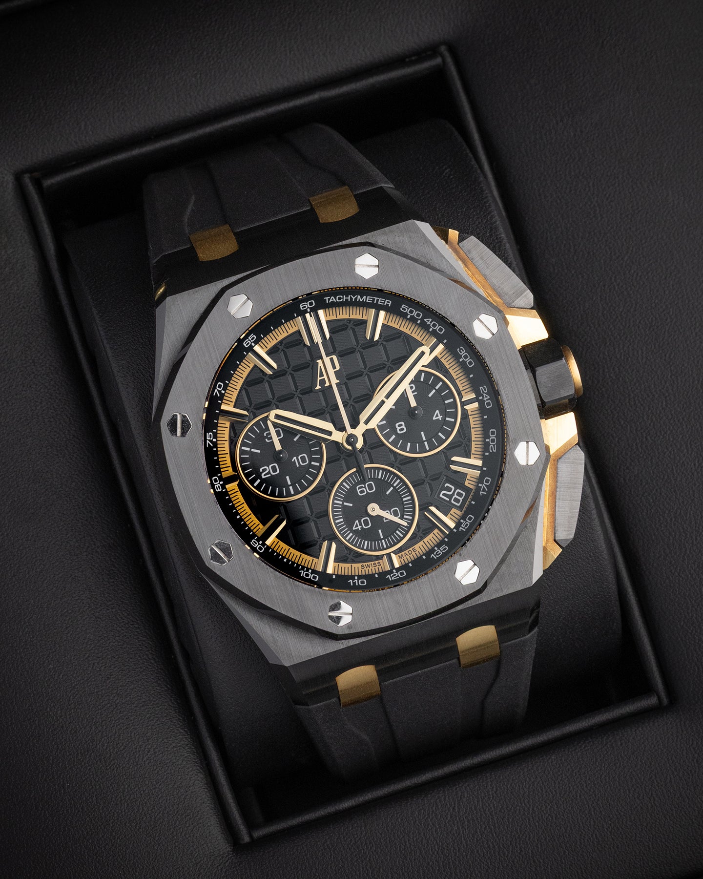 AP Ceramic & Gold Royal Oak Offshore Chronograph 26420CE | The Ice Champ