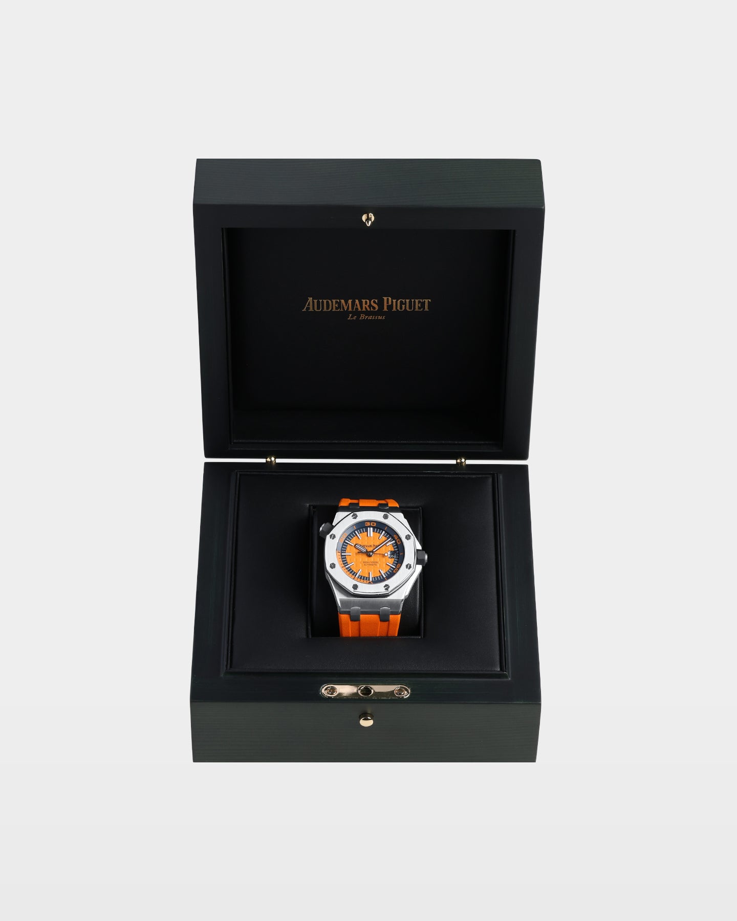 Orange AP Royal Oak Offshore Diver 15710ST.OO.A070CA.01 | The Ice Champ TX