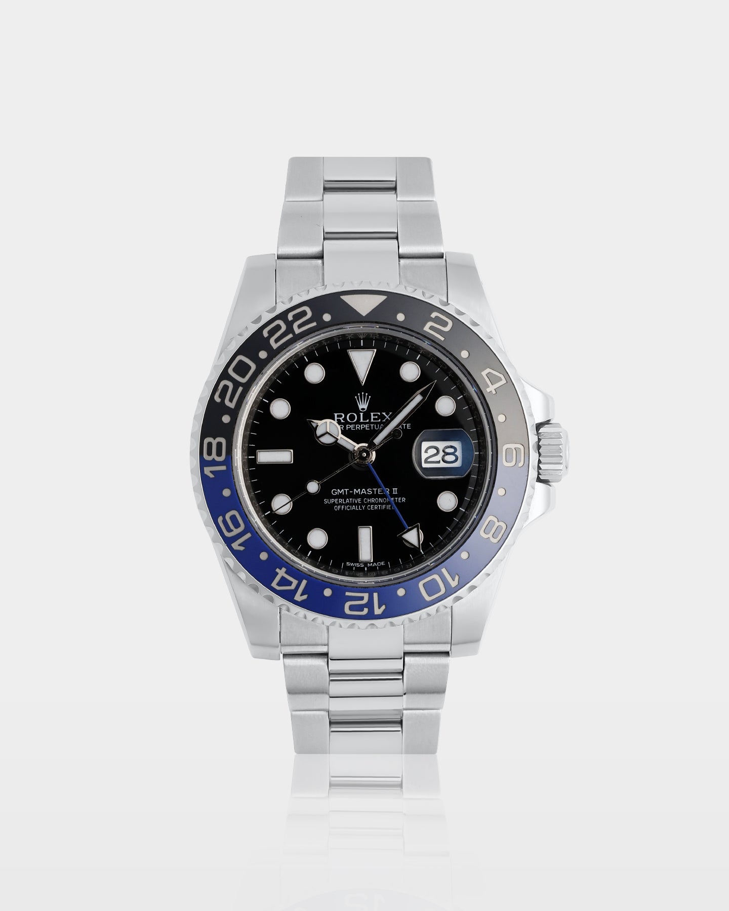 Batman Rolex GMT-Master II 116710BLNR | The Ice Champ GMT Watches Dallas