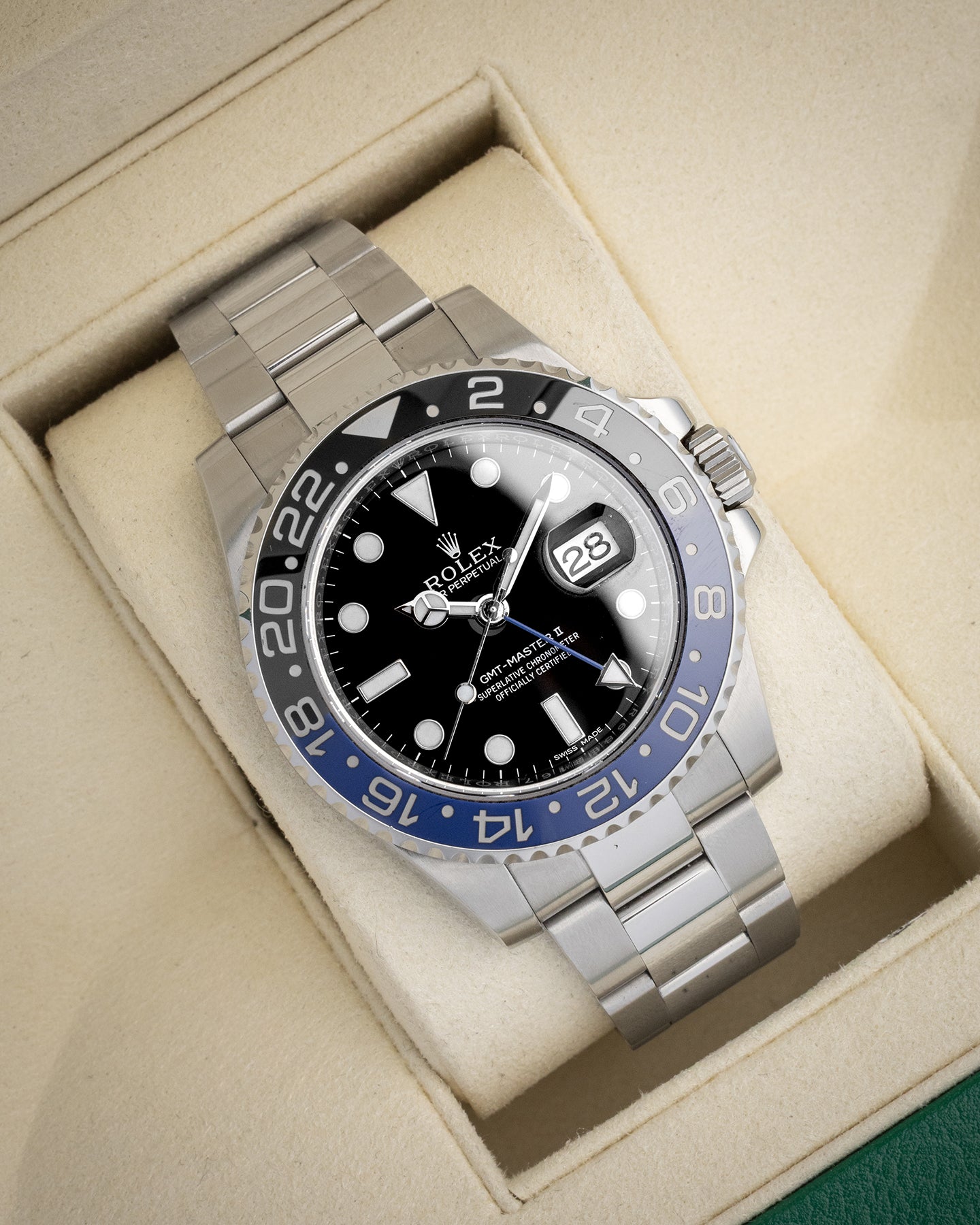 Batman Rolex GMT-Master II 116710BLNR | The Ice Champ GMT Watches Dallas