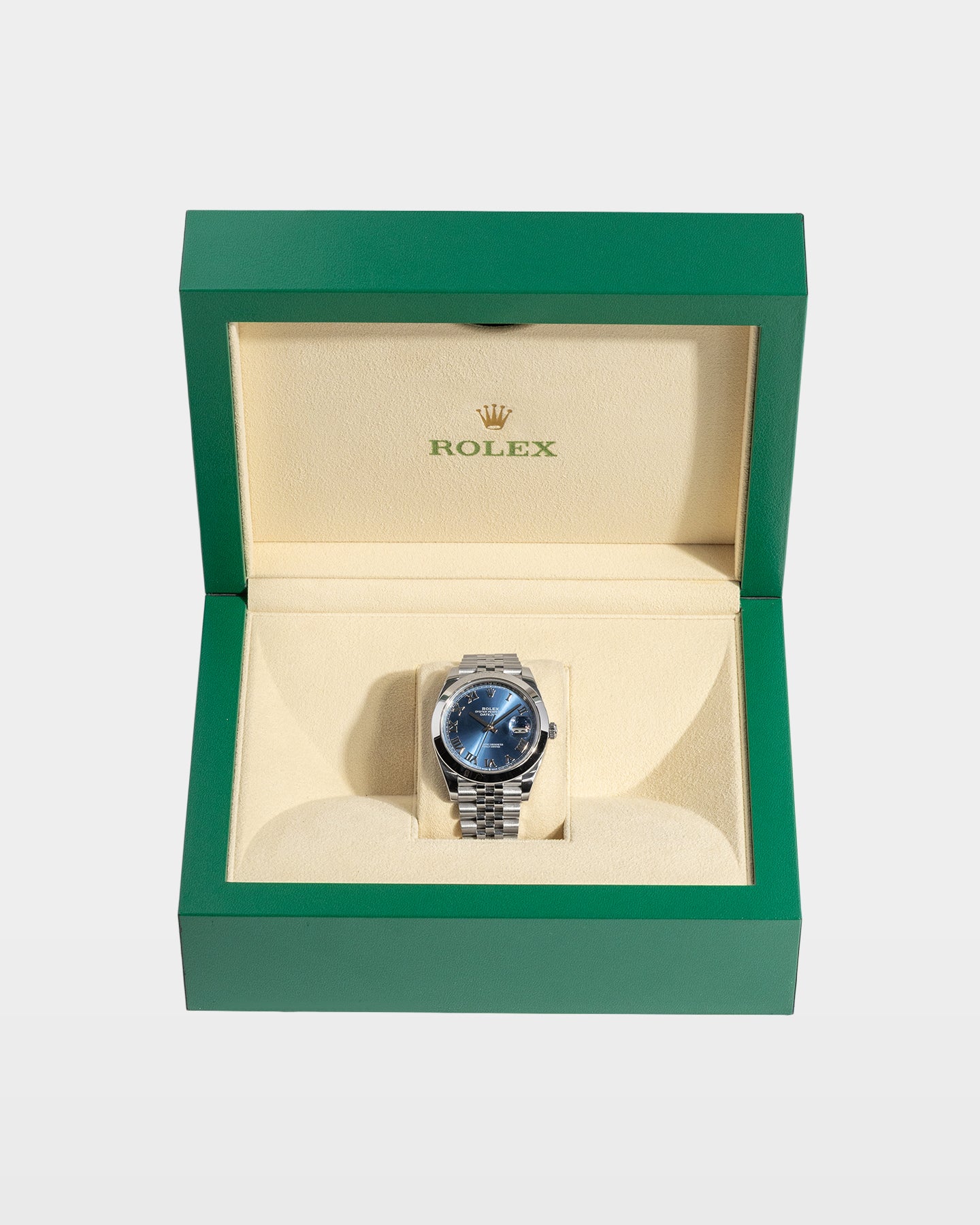 Azzurro Blue Rolex Datejust 41 126300 | The Ice Champ Watches