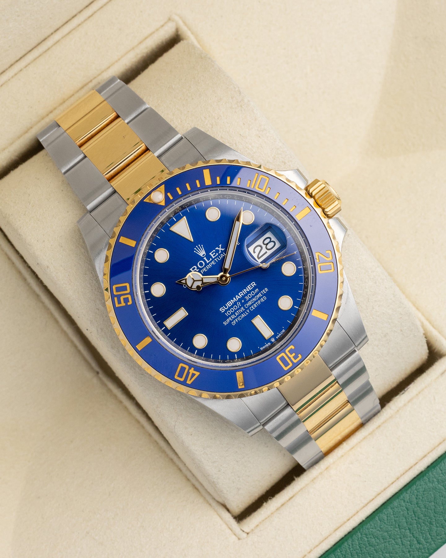 Two Tone Rolex Submariner Date 126613LB | The Ice Champ Mens Watches