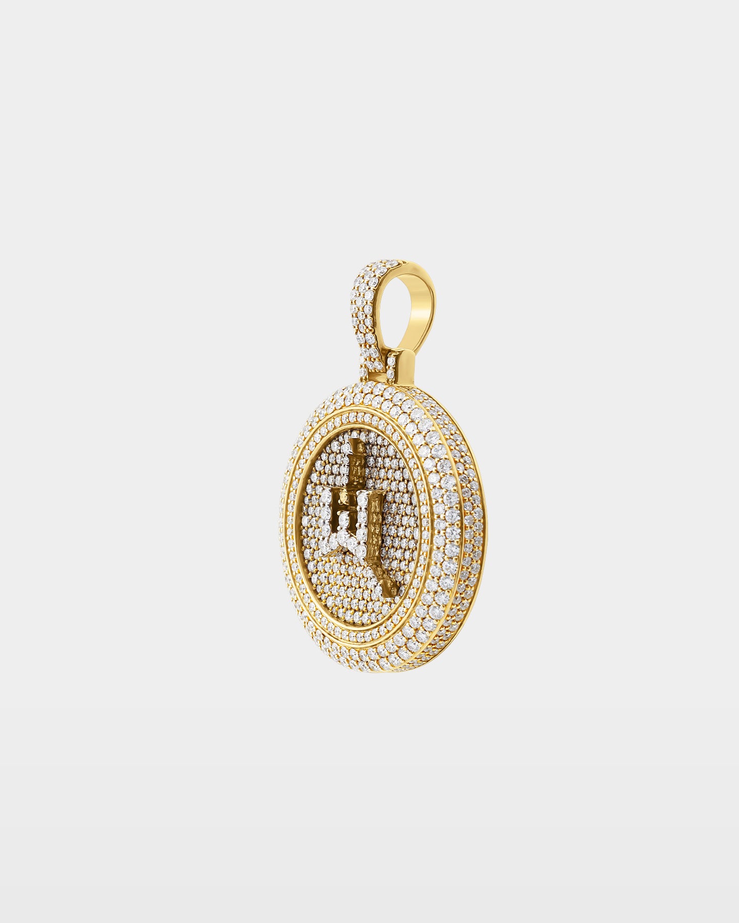 Pocket Watch Diamond Pendant | The Ice Champ Custom Diamond Jewelry DFW