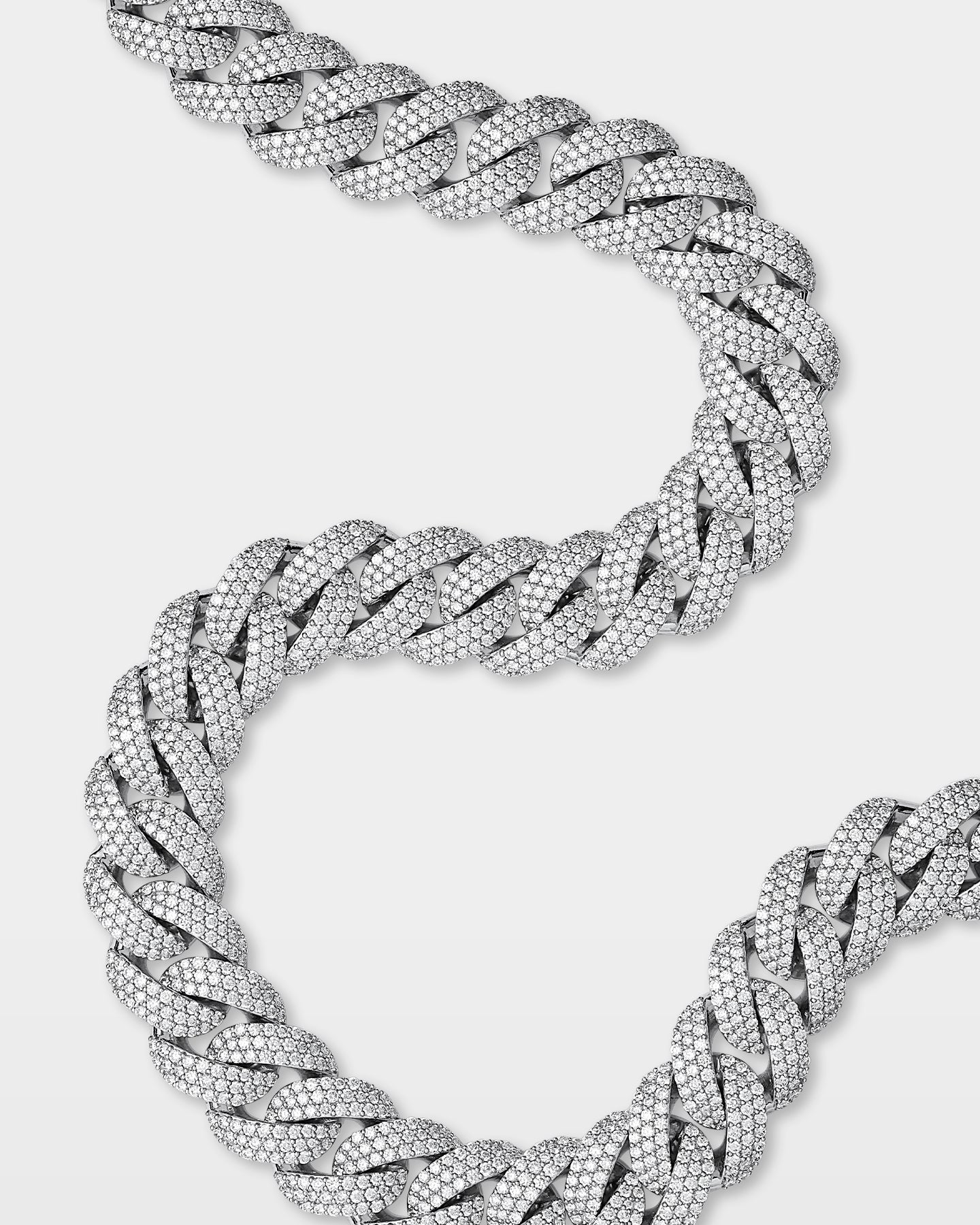 Cluster Diamond Cuban Link Chain | The Ice Champ