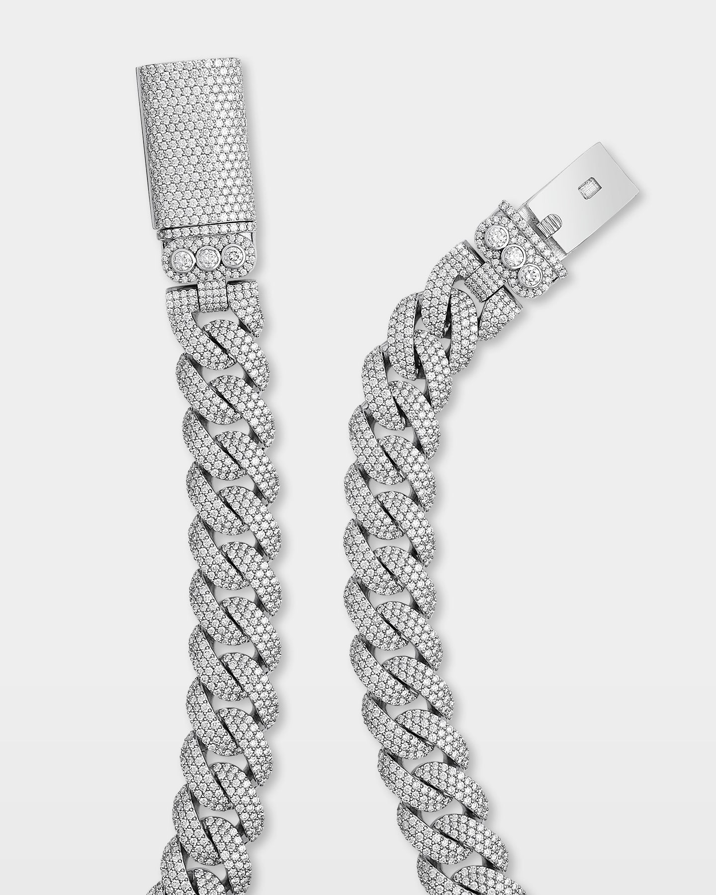 Cluster Diamond Cuban Link Chain | The Ice Champ Grapevine, Texas