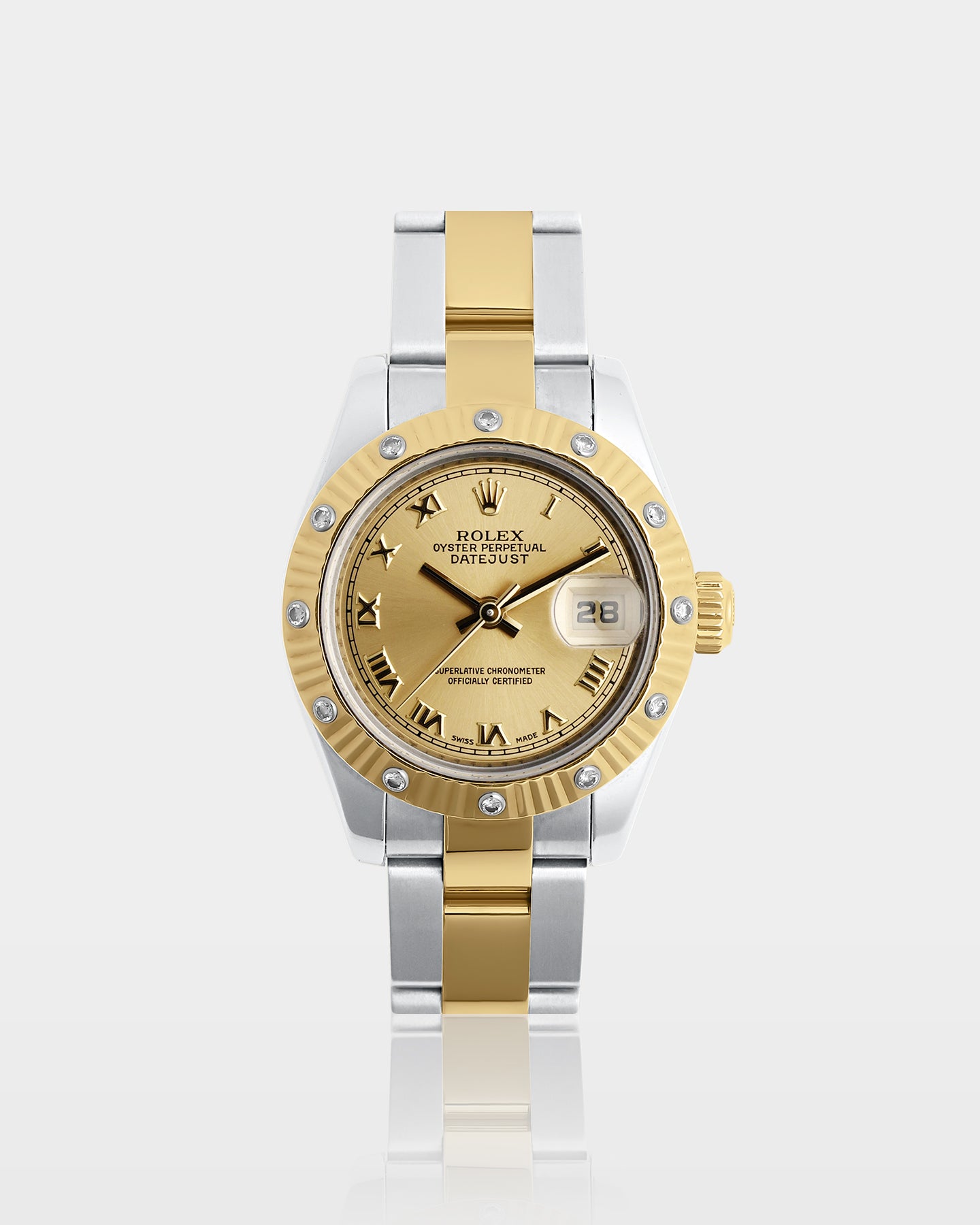 Champagne dial  Rolex Lady-Datejust 26 179313 | The Ice Champ Womens Watches