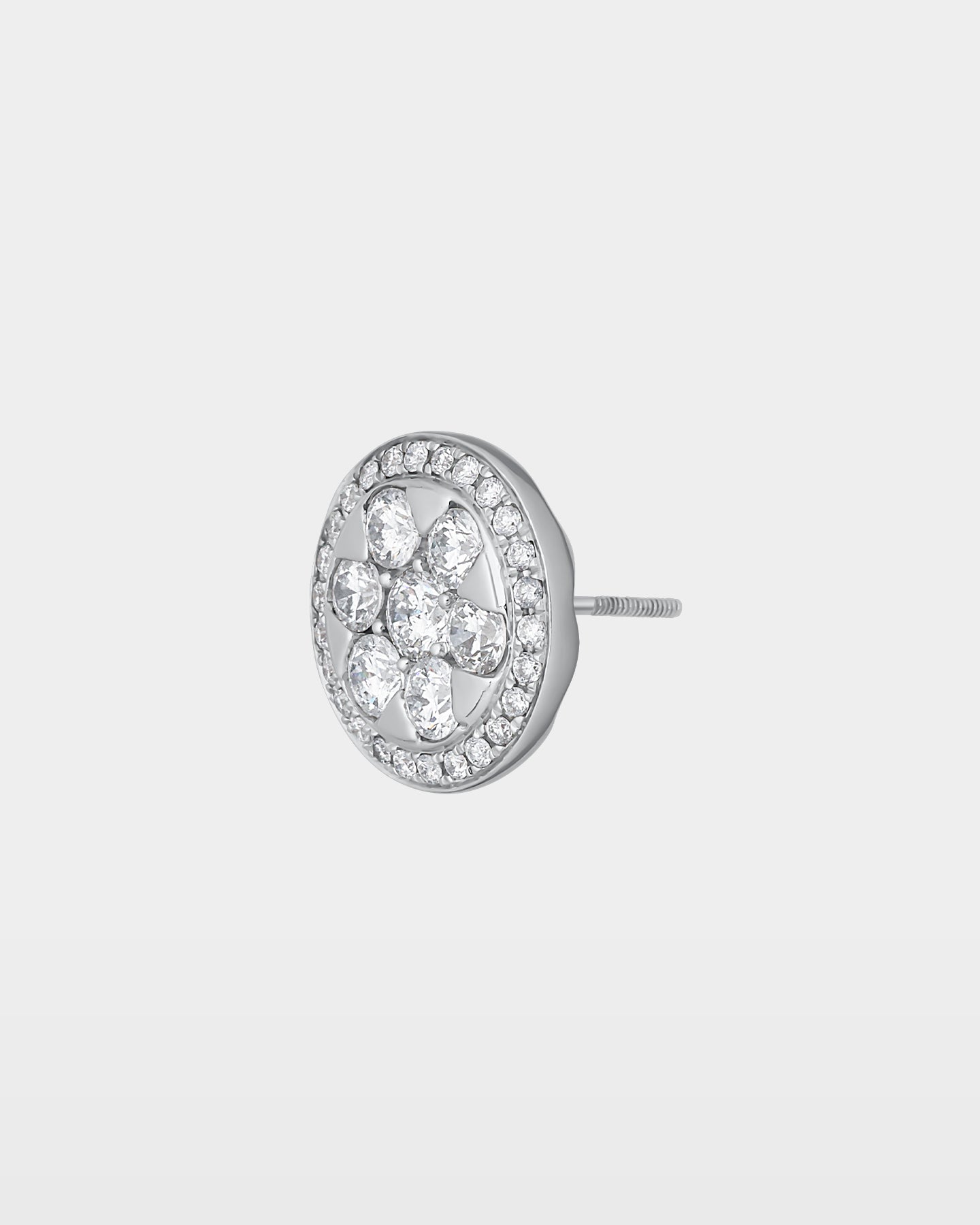 Geometric Flower Diamond Studs | The Ice Champ Grapevine, TX