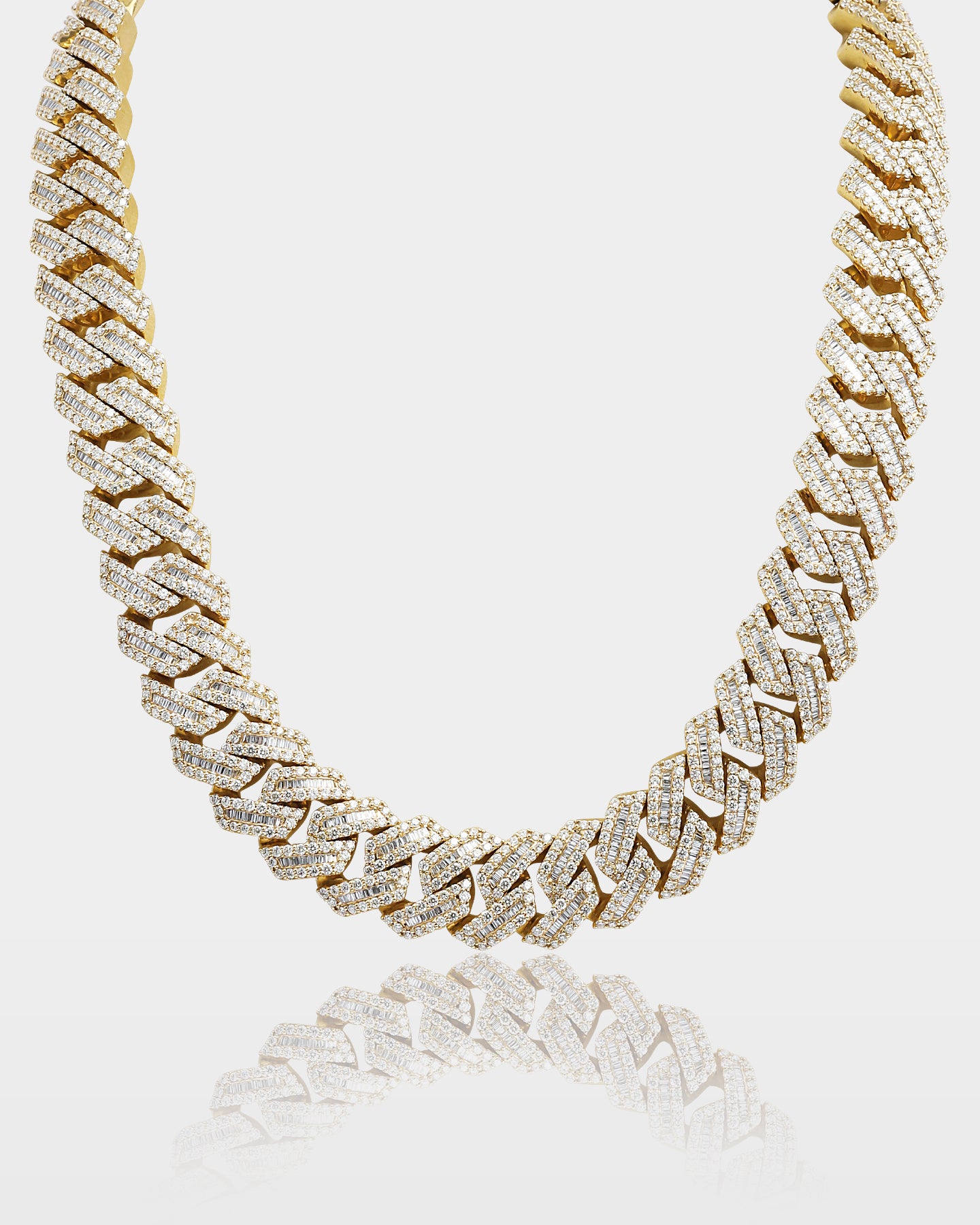 Gold Diamond Cuban Link Chain | The Ice Champ Grapevine, Texas