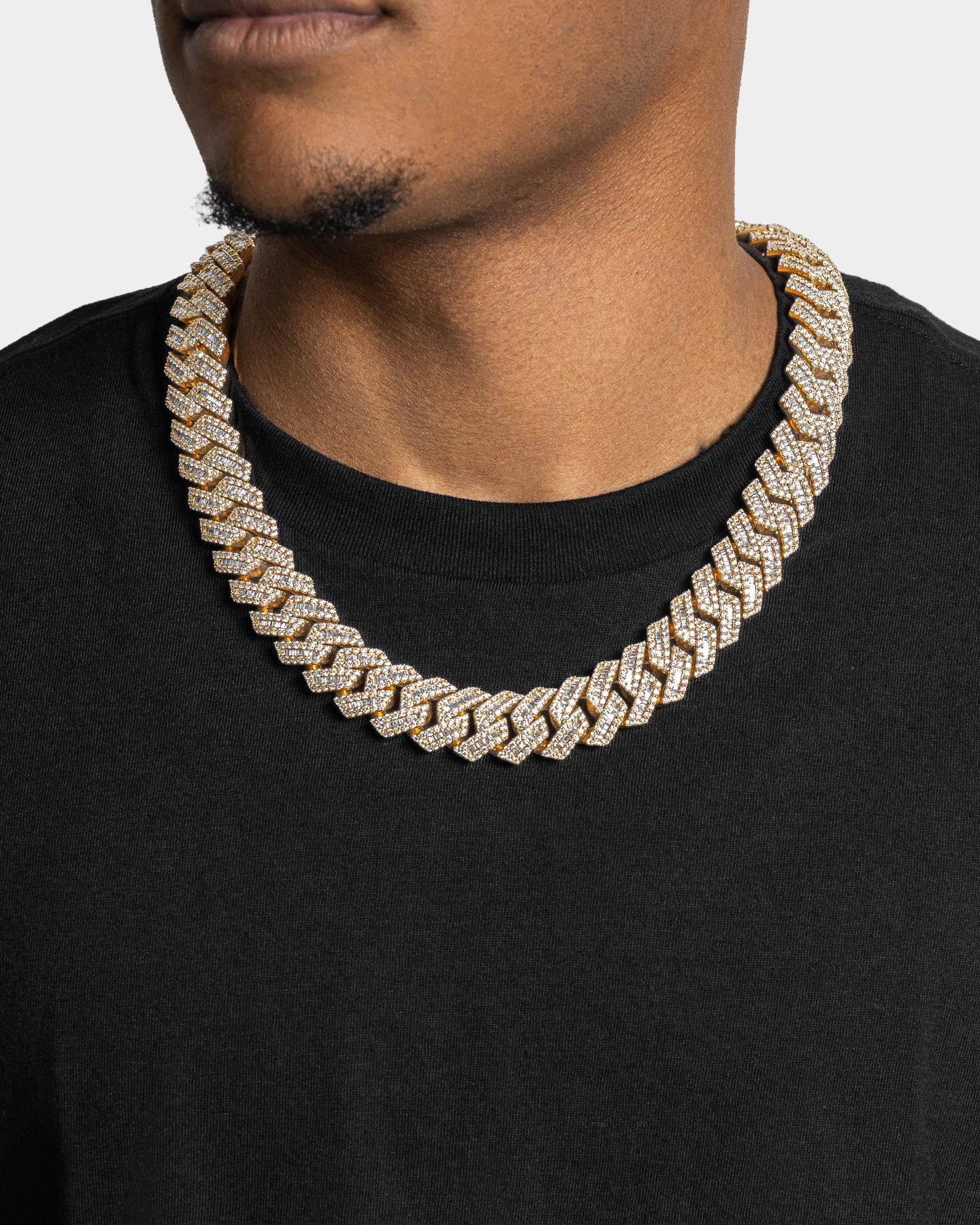 Gold Diamond Cuban Link Chain | The Ice Champ Grapevine, Texas