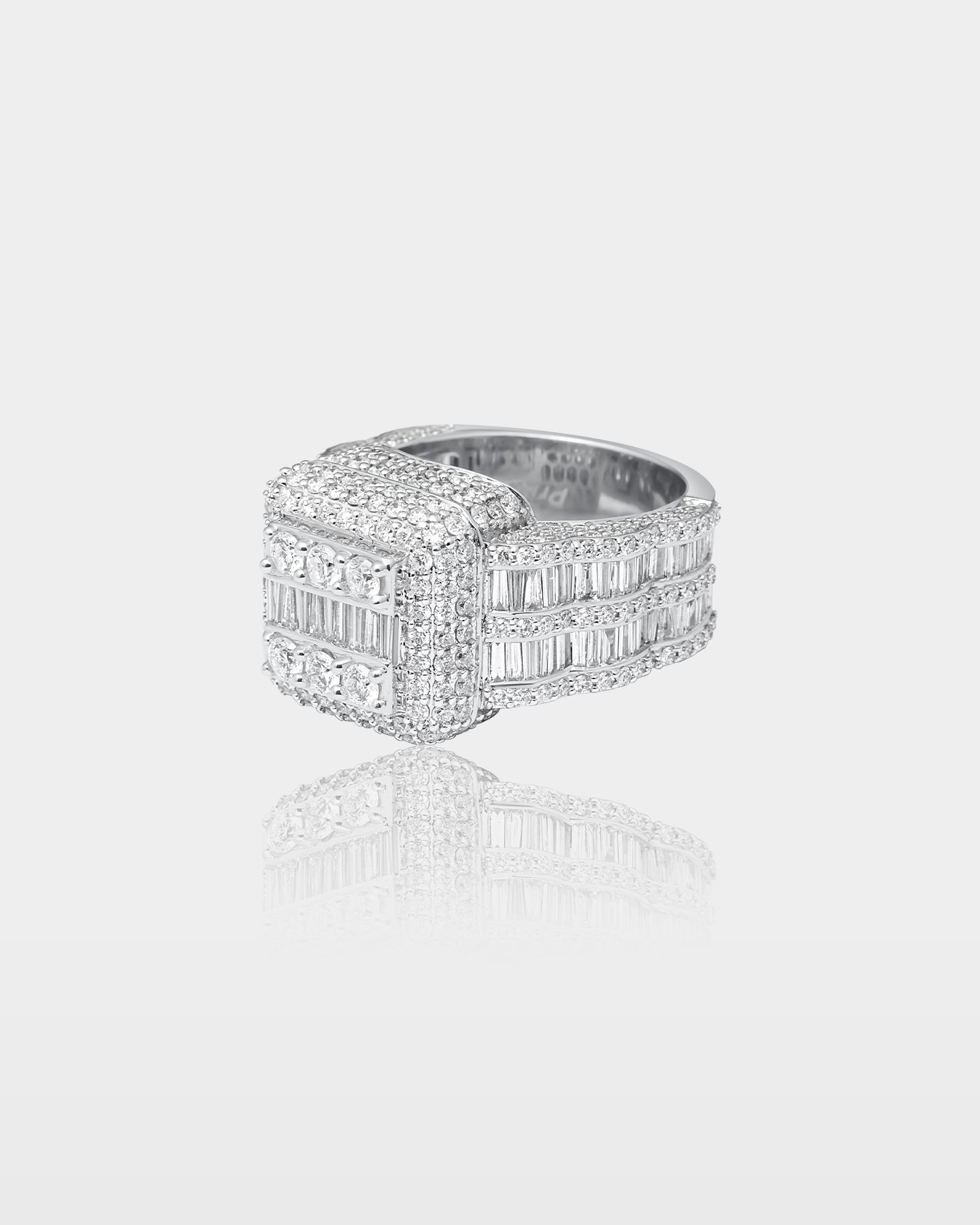 Gold Multi-Row Tower Diamond Ring | The Ice Champ Grapevine, Texas