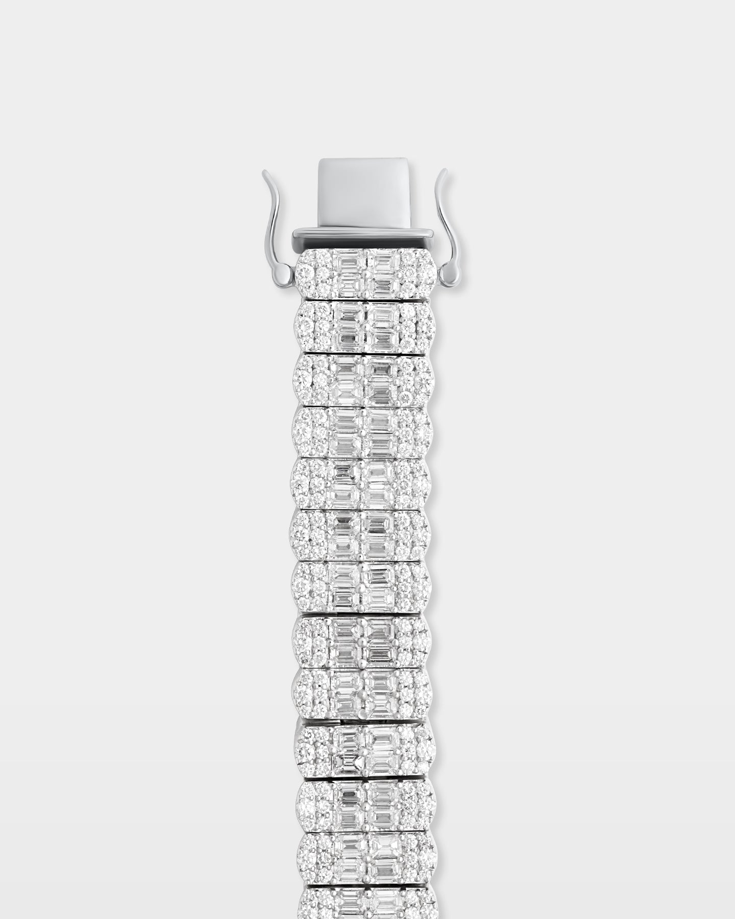 Round & Emerald Diamond Tennis Bracelet | The Ice Champ Icy Bracelets Dallas