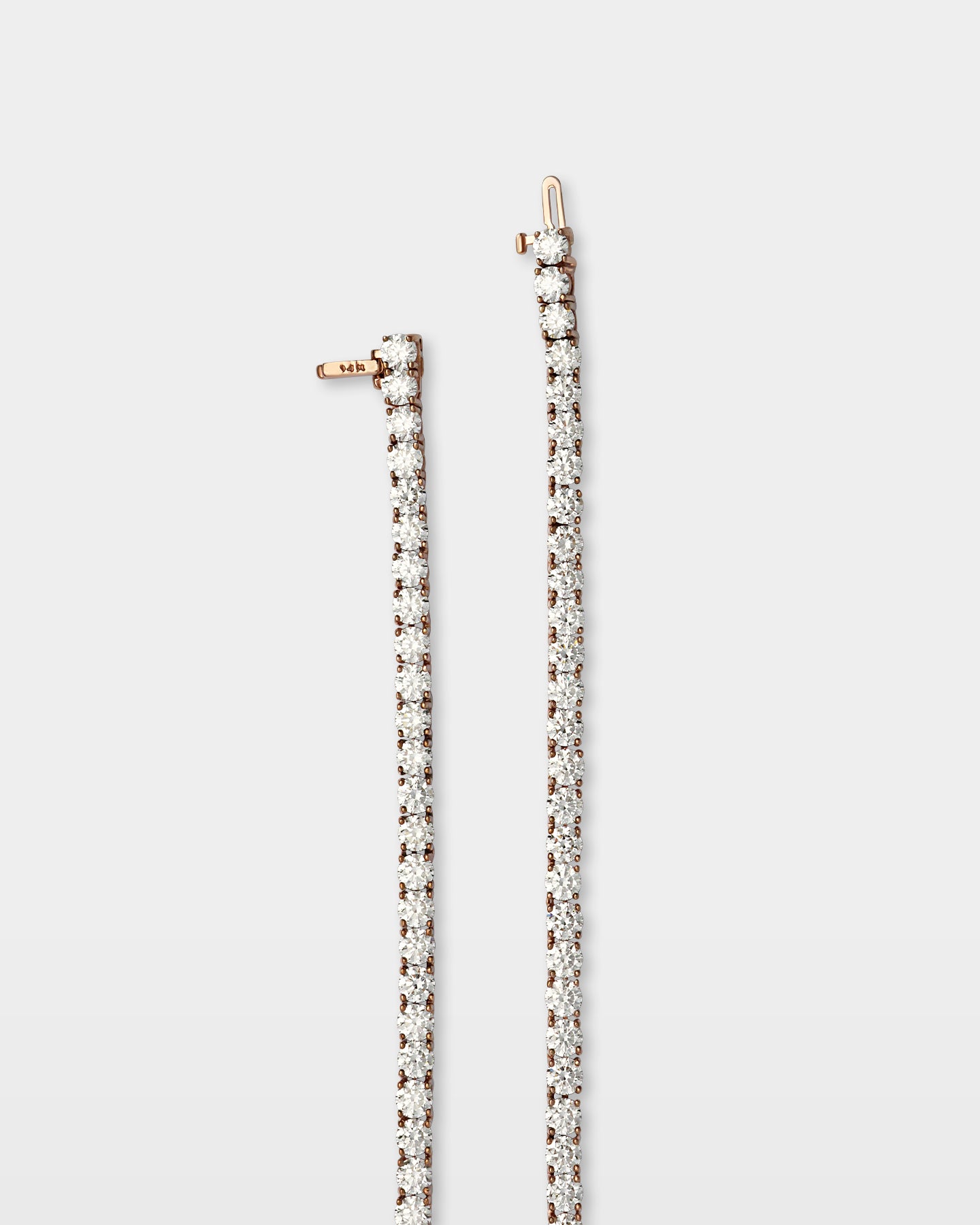 Smiling Rocks Round Diamond Tennis Necklace | The Ice Champ Grapevine, TX