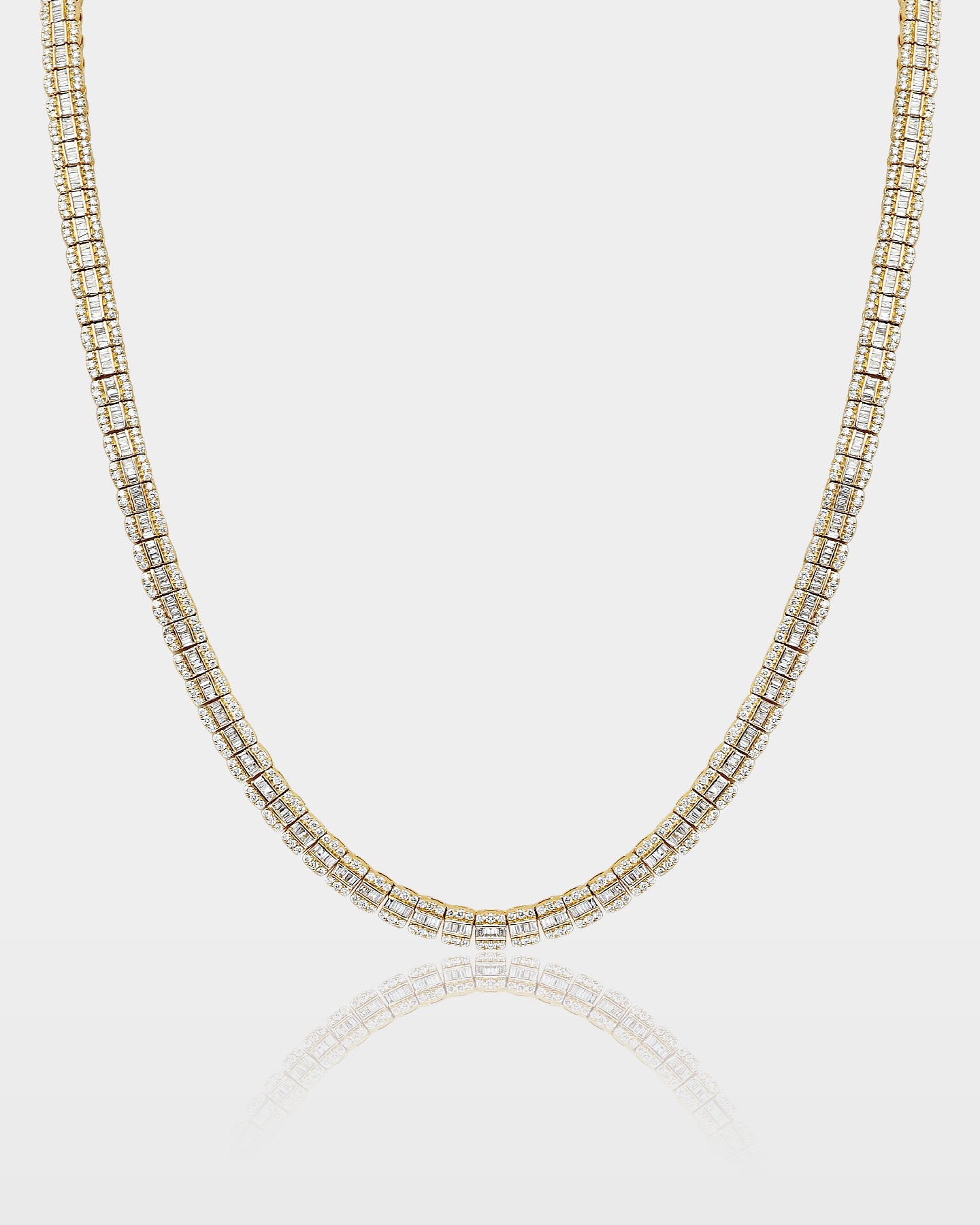 Triple Row Diamond Tennis Necklace | The Ice Champ Grapevine, Texas
