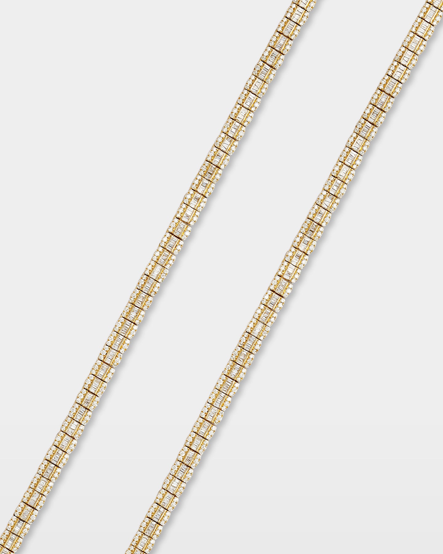 Triple Row Diamond Tennis Necklace | The Ice Champ Grapevine, Texas