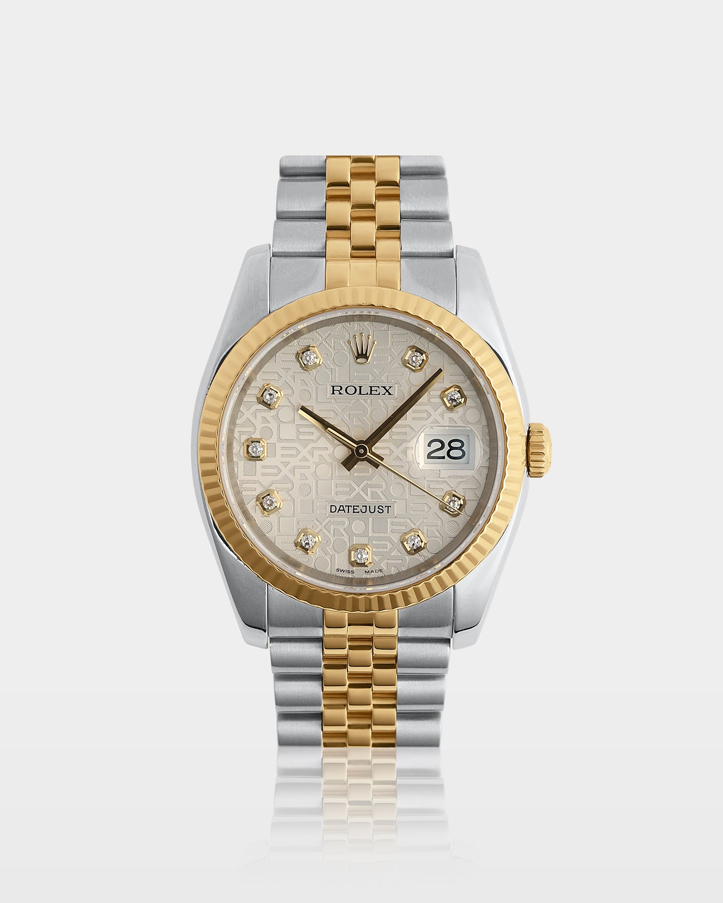 Two Tone Rolex Datejust 36 116233 | The Ice Champ Dallas