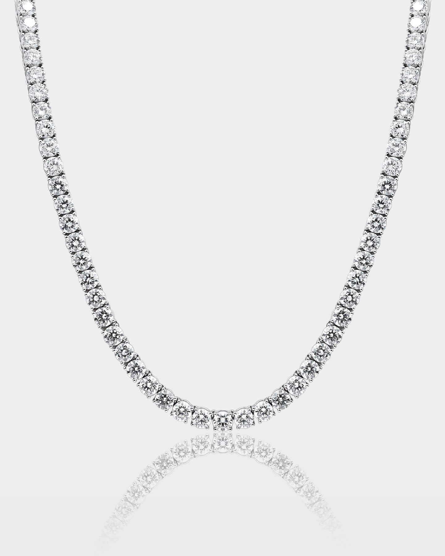 Lab Grown Diamond Tennis Necklace 69.1ct | The Ice Champ Grapevine, Texas
