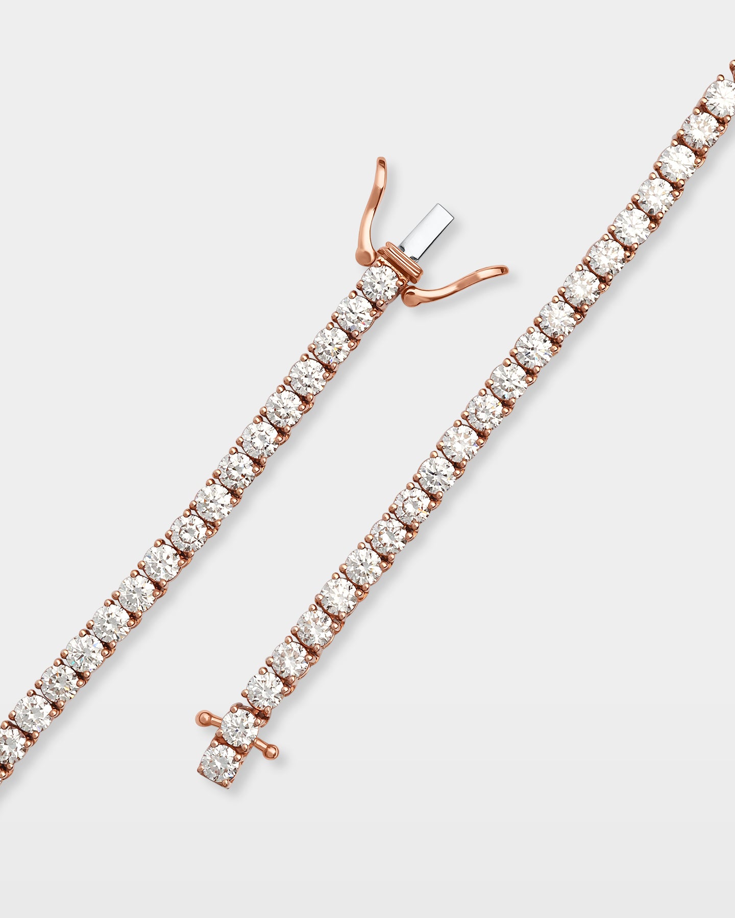 Lab Grown Diamond Tennis Necklace 42.9ct | The Ice Champ Grapevine, TX