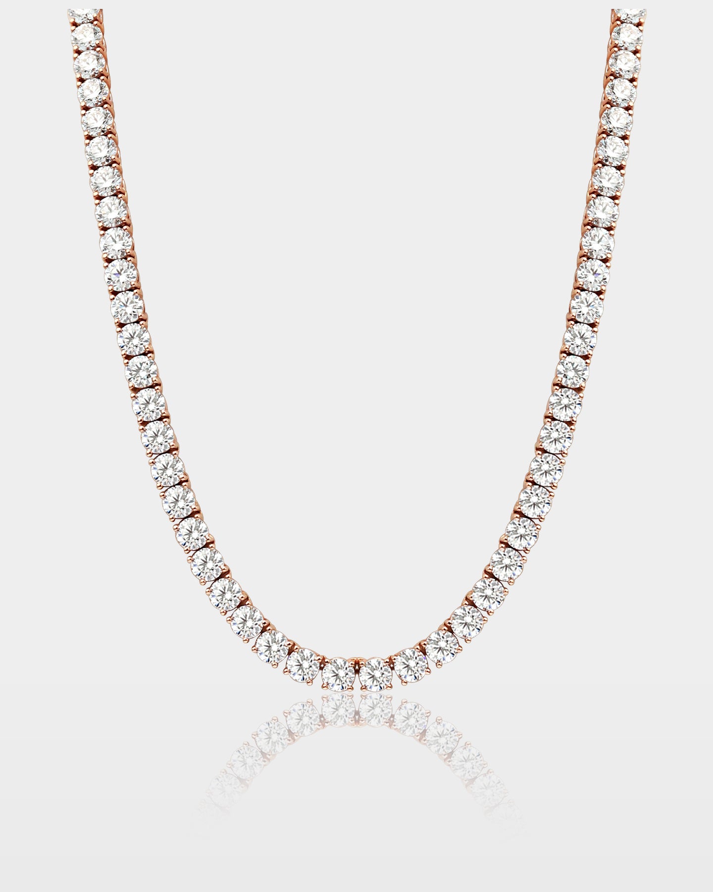 Lab Grown Diamond Tennis Necklace 86.3ct | The Ice Champ Grapevine