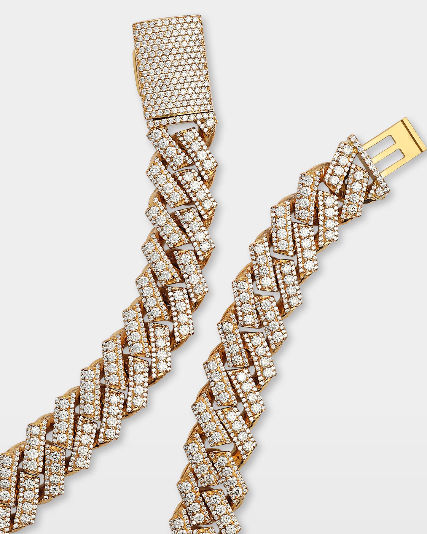 Mixed Round Diamond Cuban Link Chain | The Ice Champ Grapevine, TX