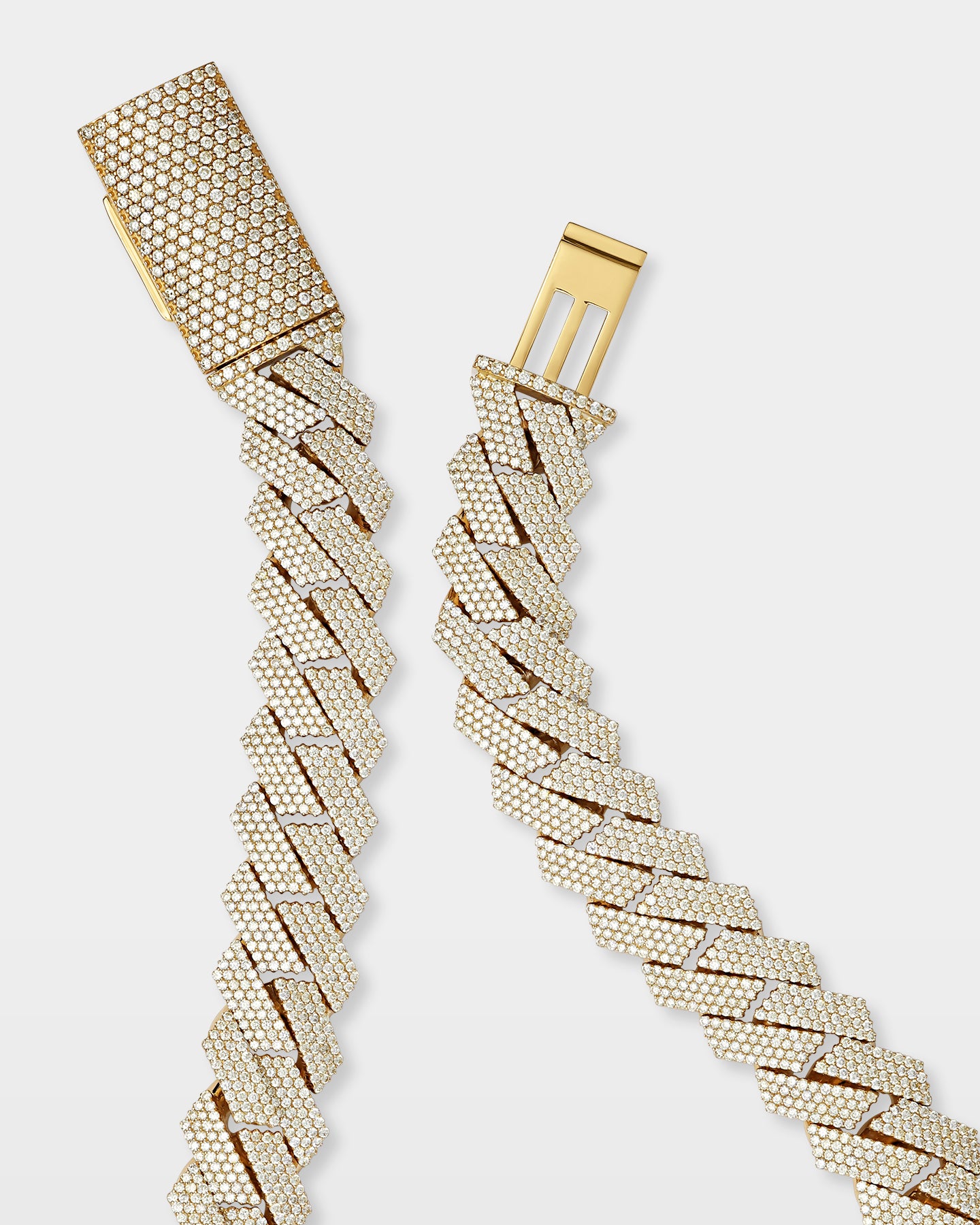 Yellow Gold Diamond Cuban Link Chain 22MM | The Ice Champ Dallas, Texas