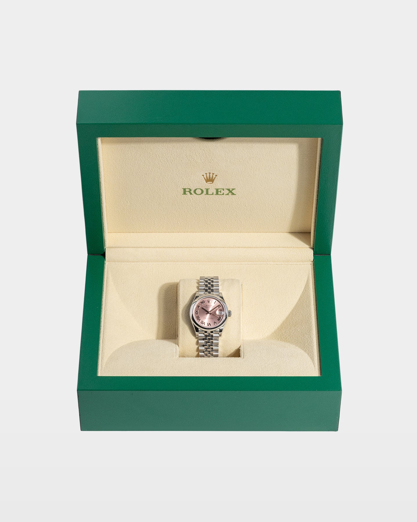 Salmon Roman Rolex Datejust 31 278240 | The Ice Champ Womens Watches