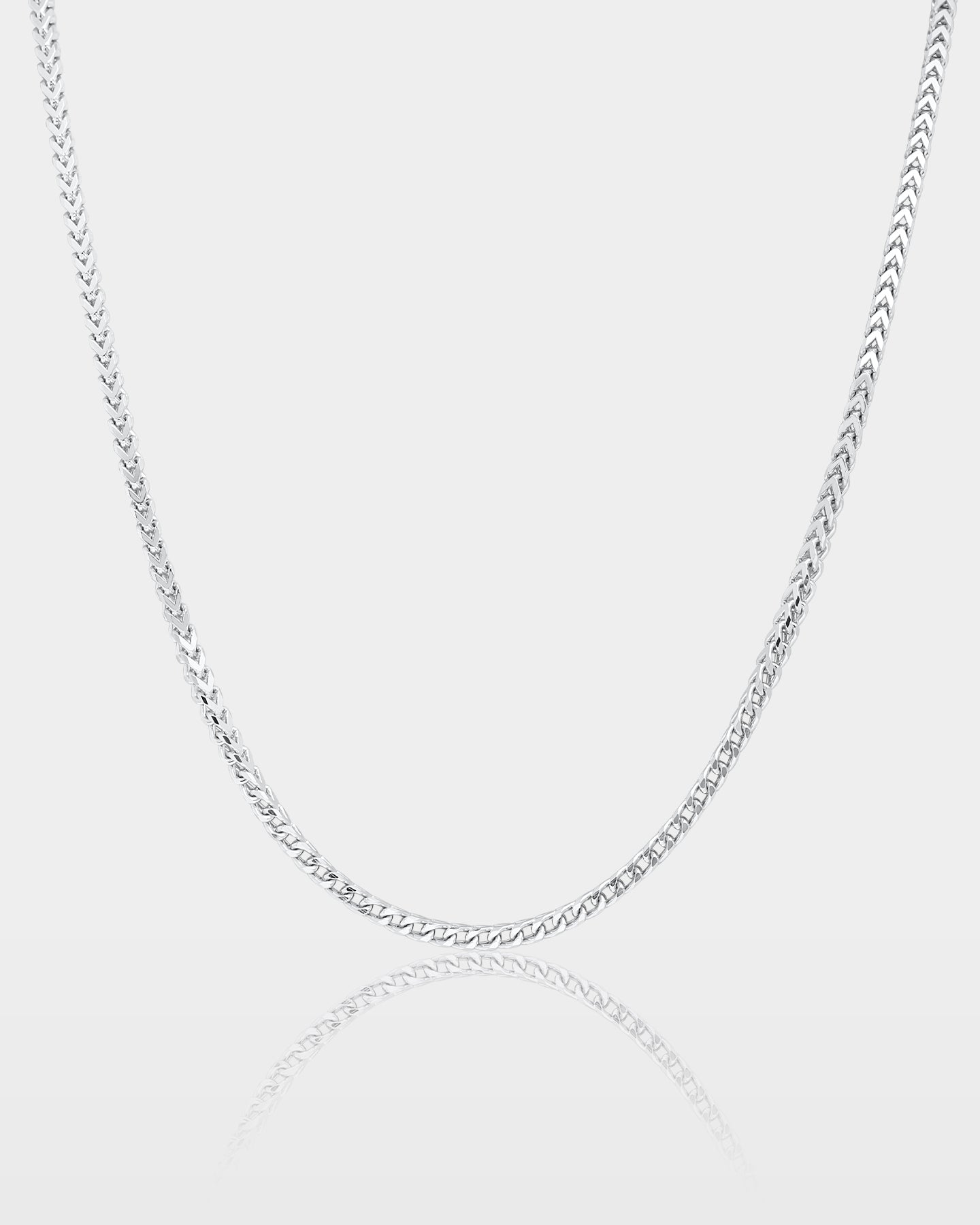 Platinum Franco Chain 3.25MM | The Ice Champ Men's Gold Jewelry Dallas