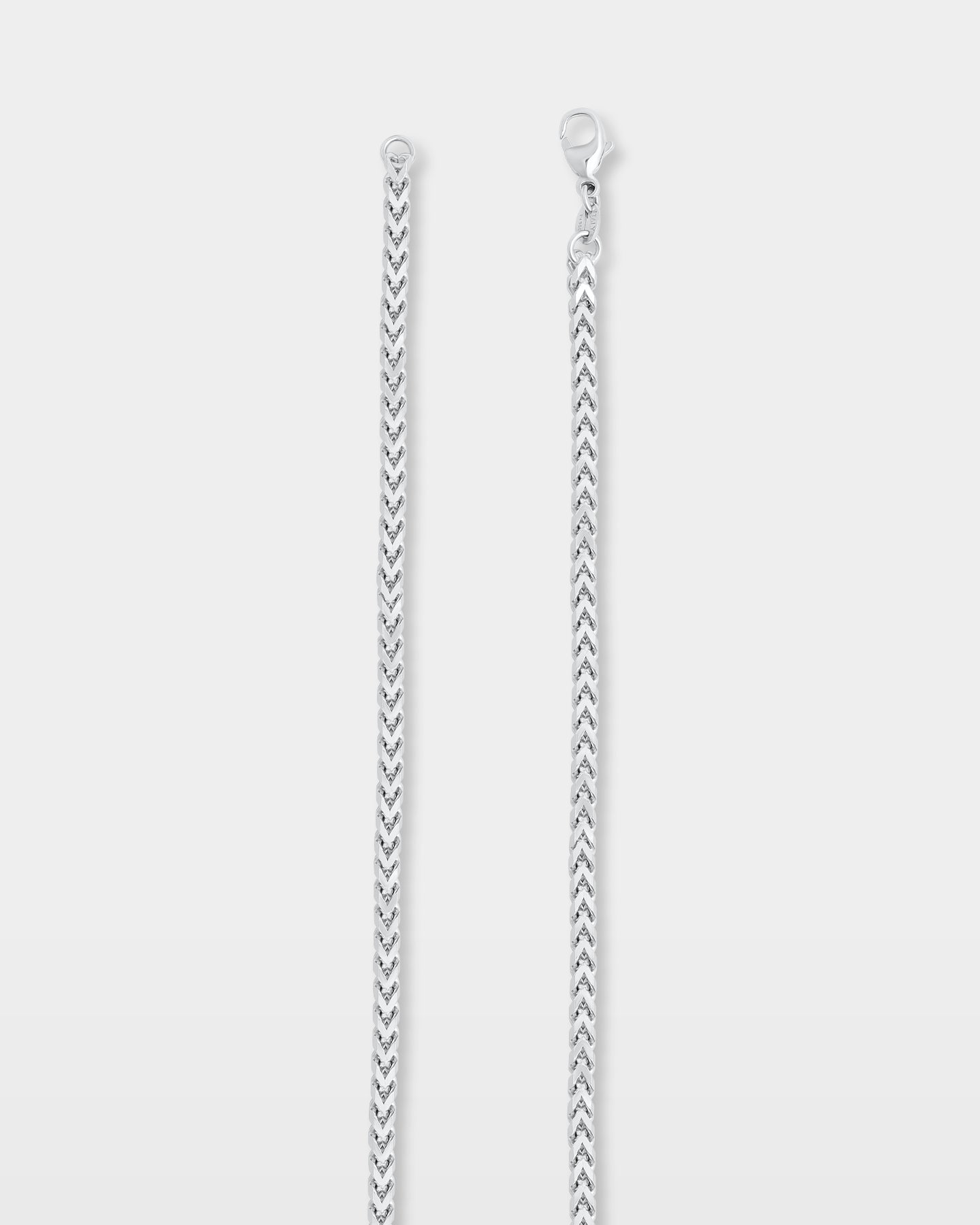 Platinum Franco Chain 3.25MM | The Ice Champ Men's Gold Jewelry Dallas