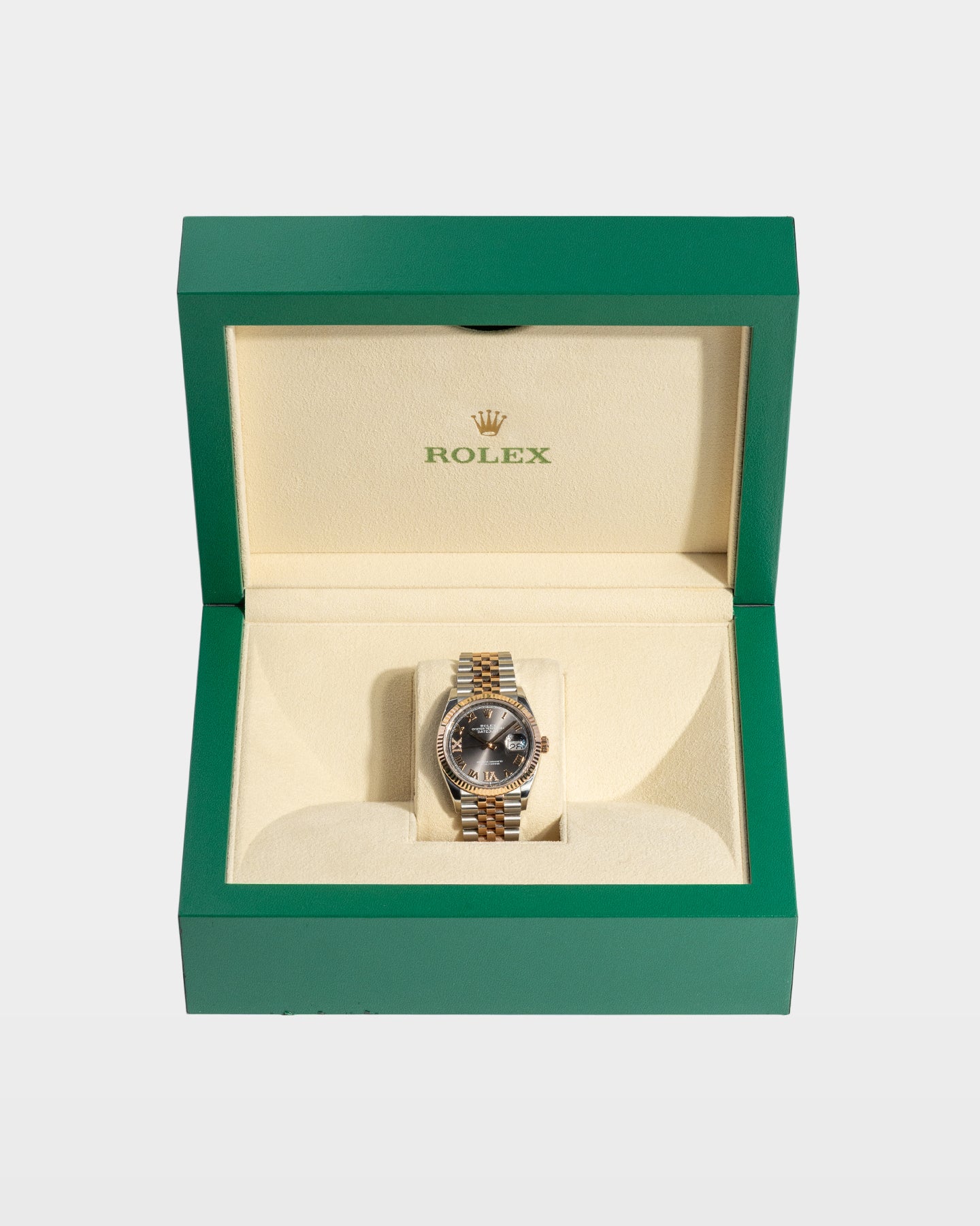 Rhodium Diamond Rolex Datejust 36 126231 | The Ice Champ Watches