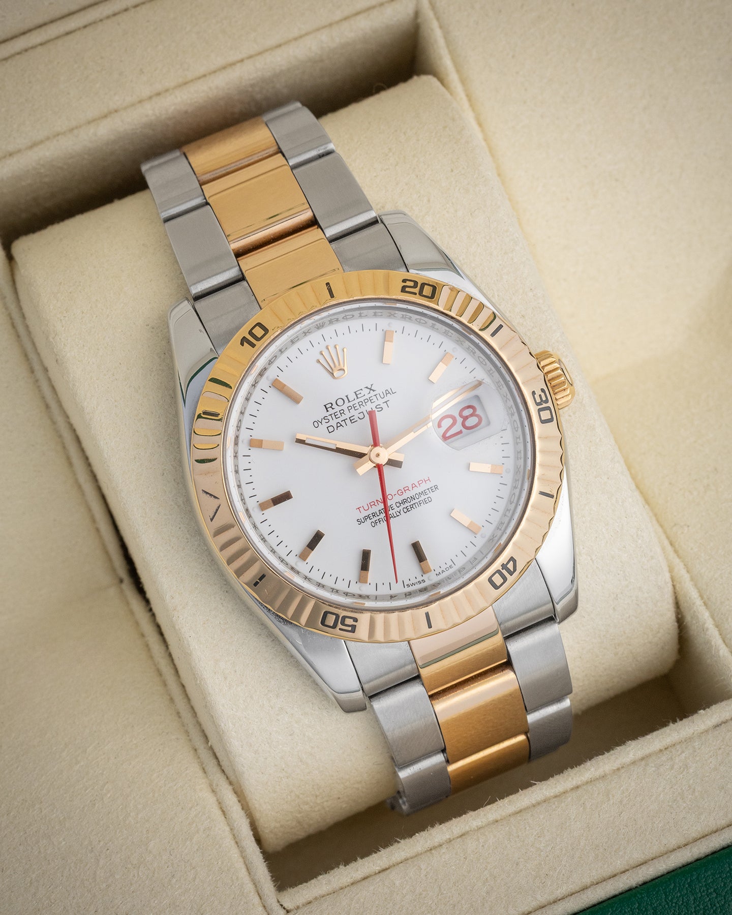 Rolex Datejust Turn-O-Graph 116263 | The Ice Champ Two Tone Watches Dallas