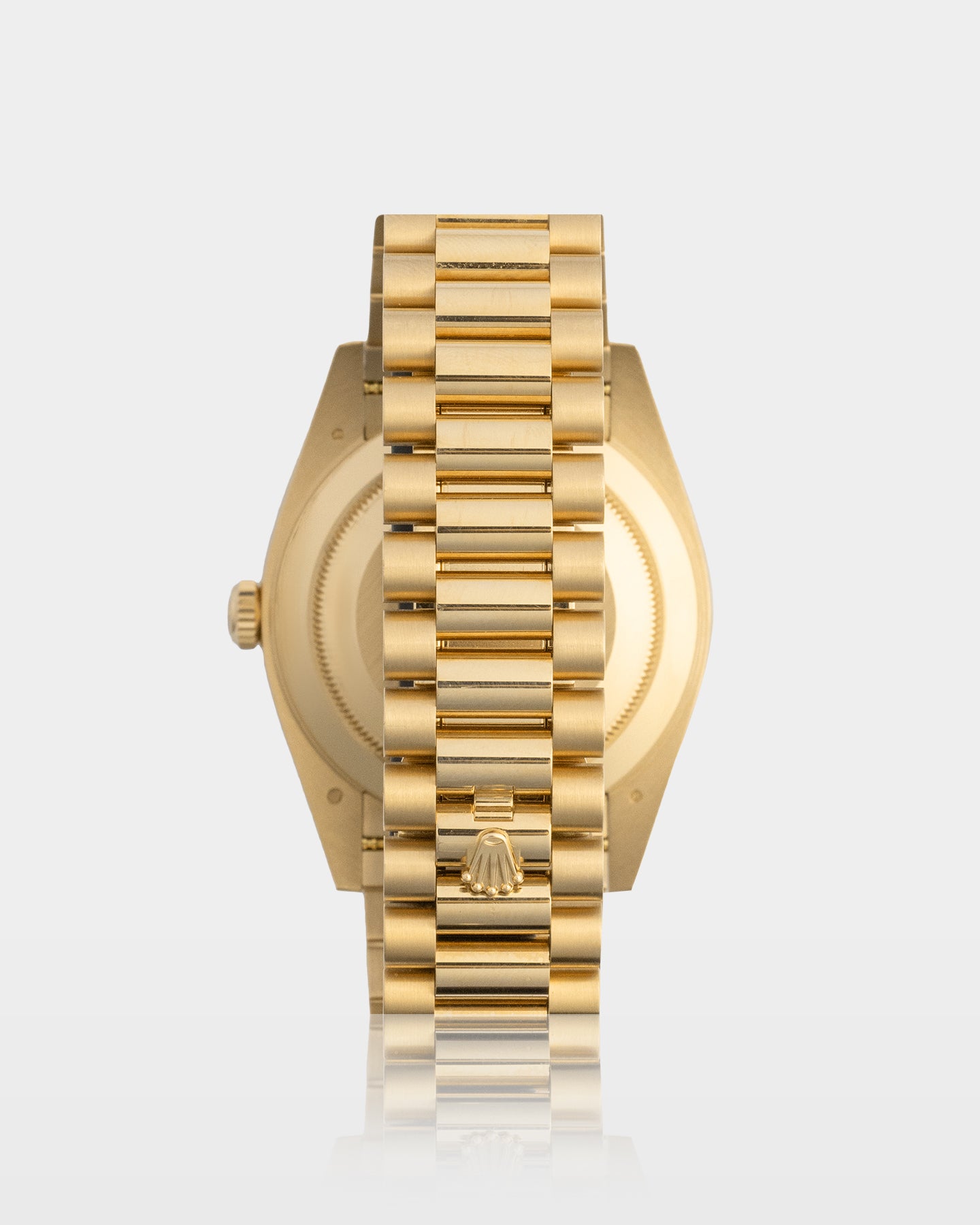 Gold Rolex Day-Date 40 Green Ombré 228238 | The Ice Champ TX