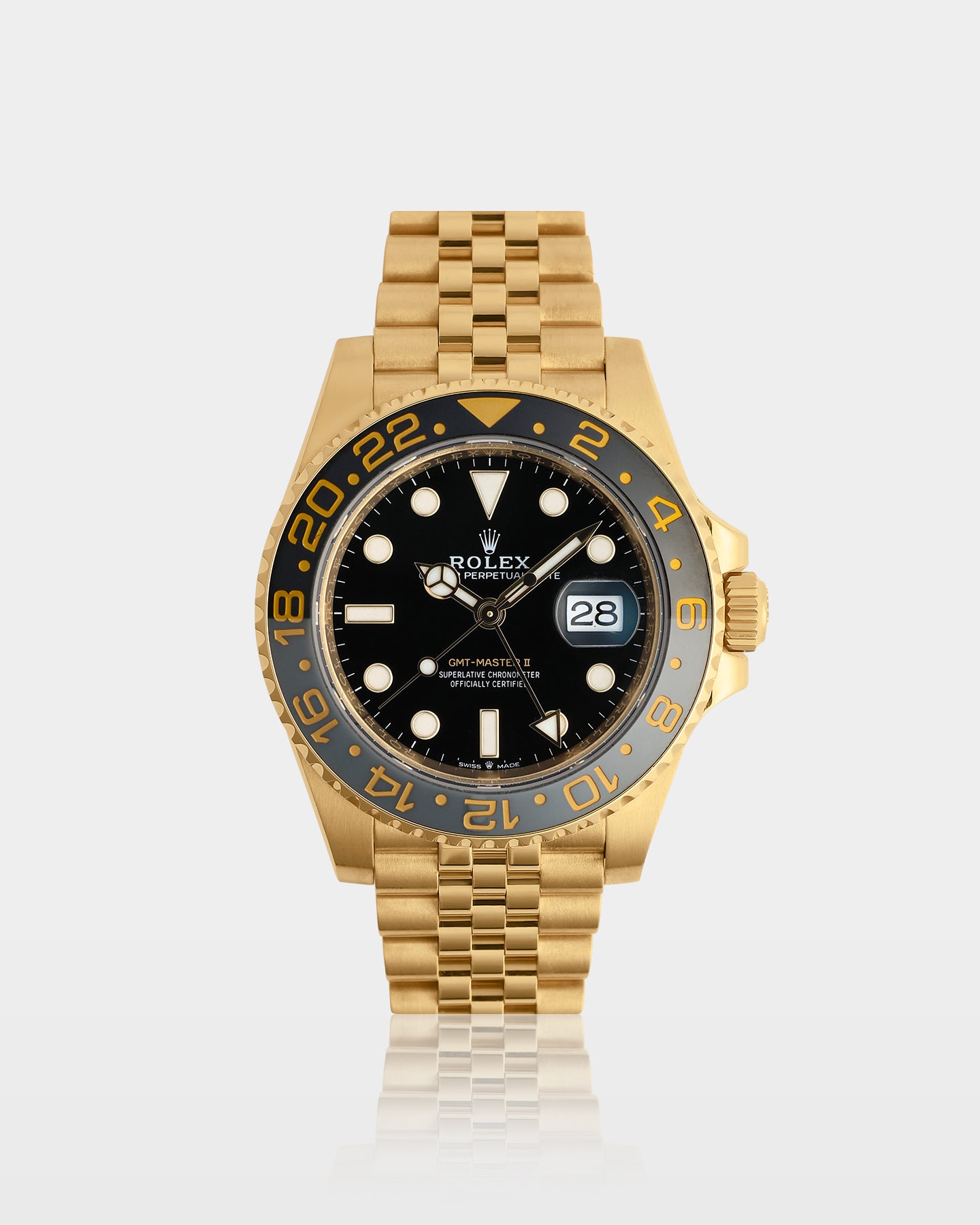 Black & Grey Bezel Rolex GMT-Master II 126718GRNR | The Ice Champ Watches