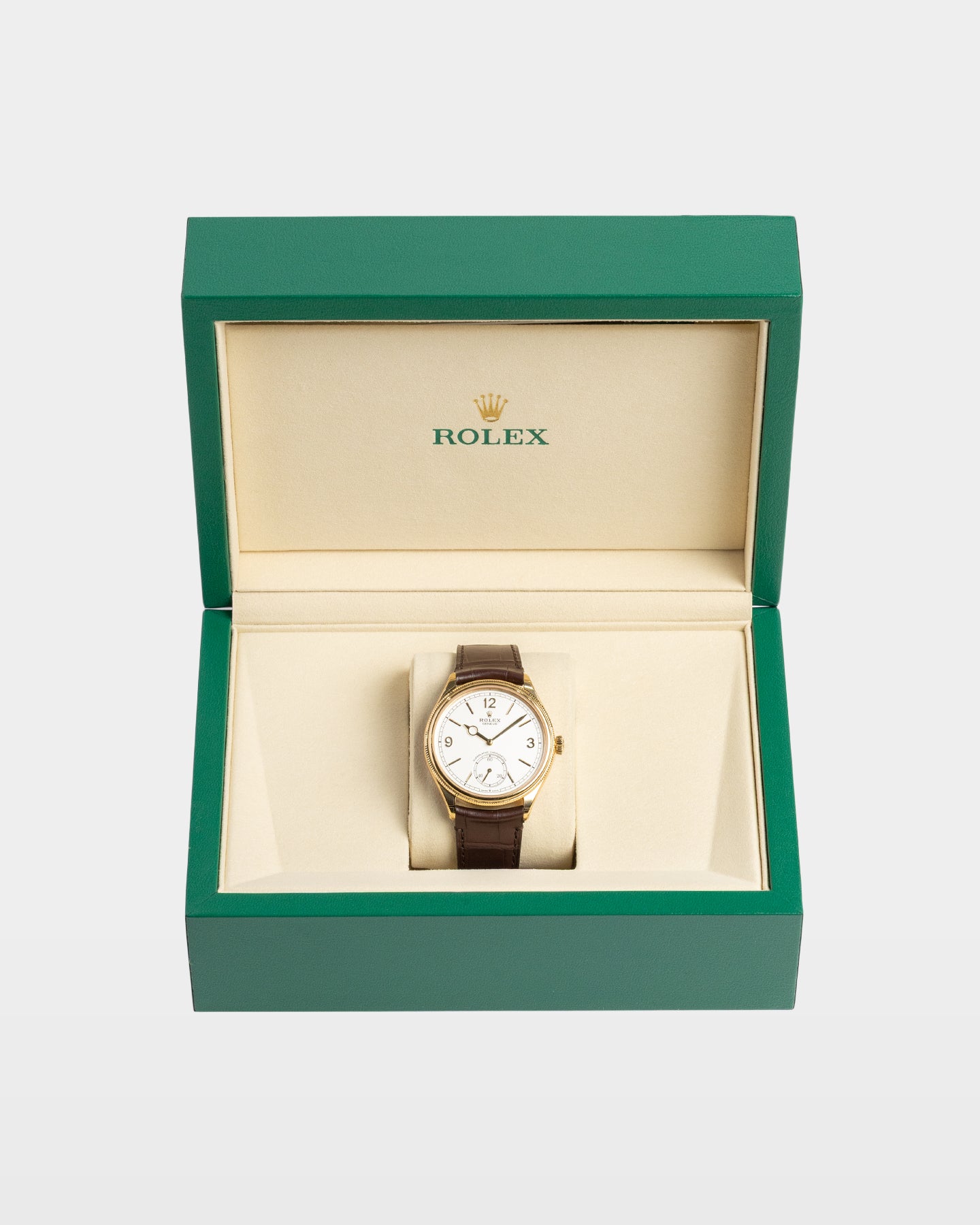 Yellow Gold Rolex Perpetual 1908 52508 | The Ice Champ DFW