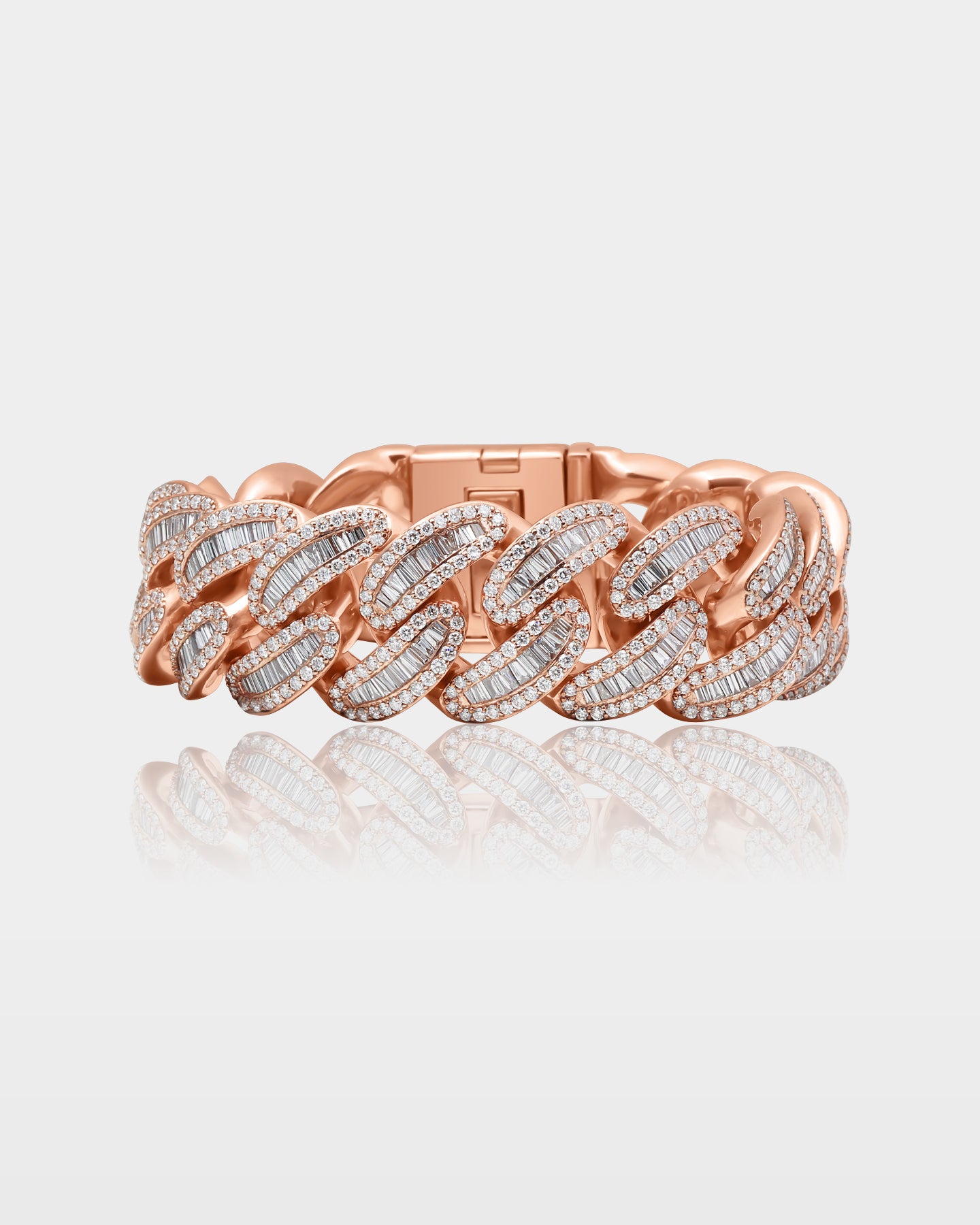 Gold Chunky Diamond Cuban Link Bracelet | The Ice Champ Grapevine, Texas
