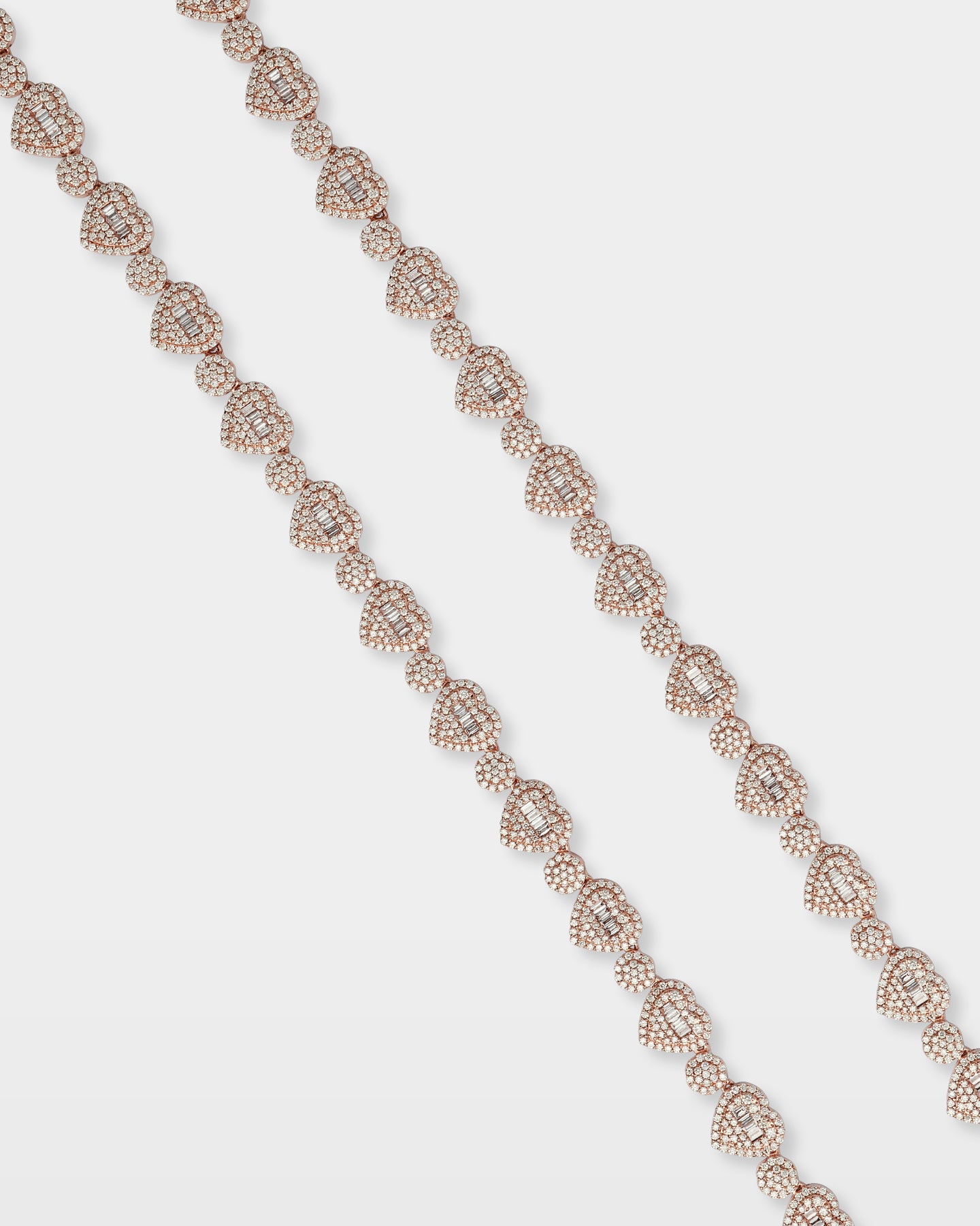 Heart & Circle Diamond Link Chain | The Ice Champ Grapevine, TX