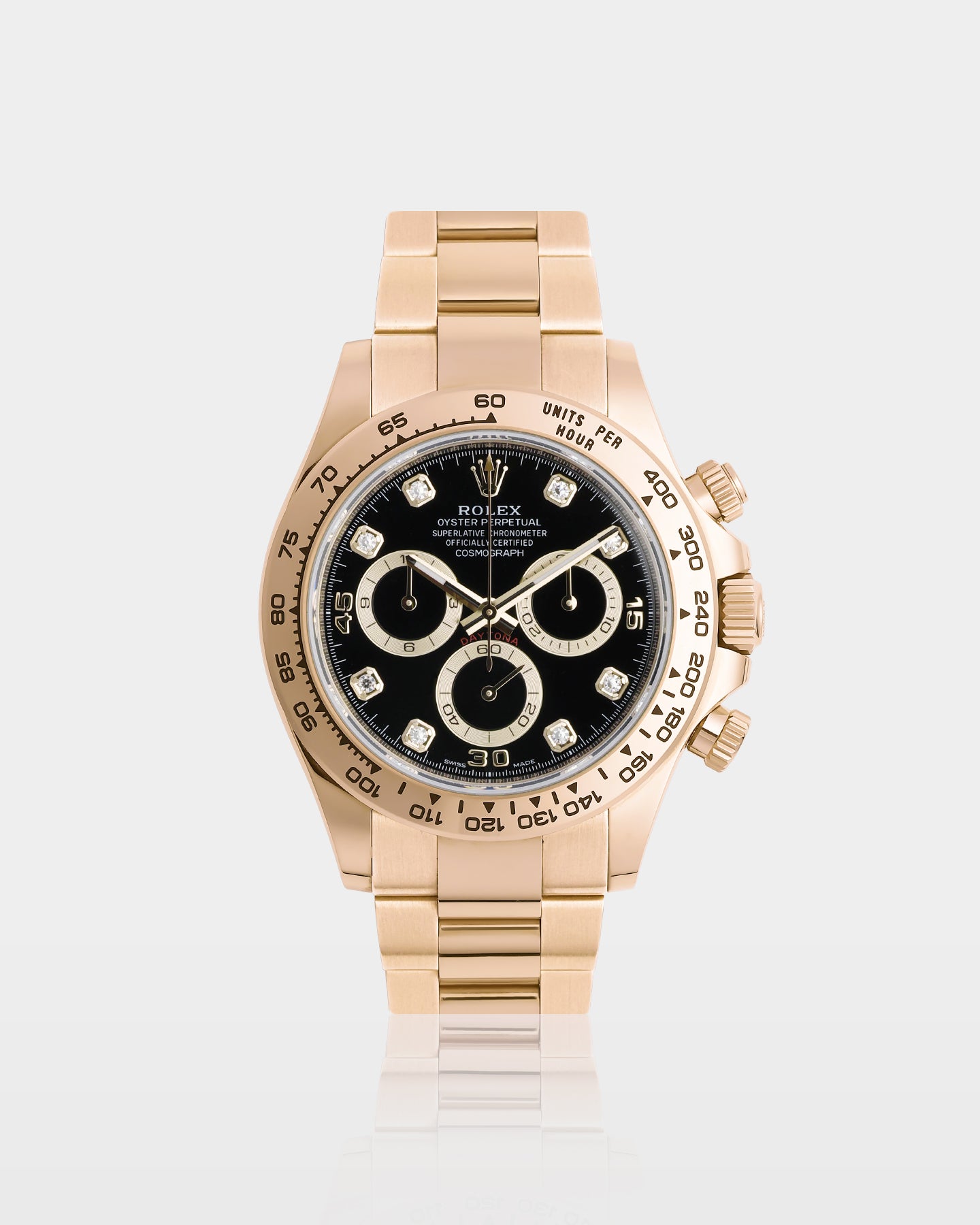 Rose Gold Rolex Daytona 116506 | The Ice Champ Men's Watches Dallas