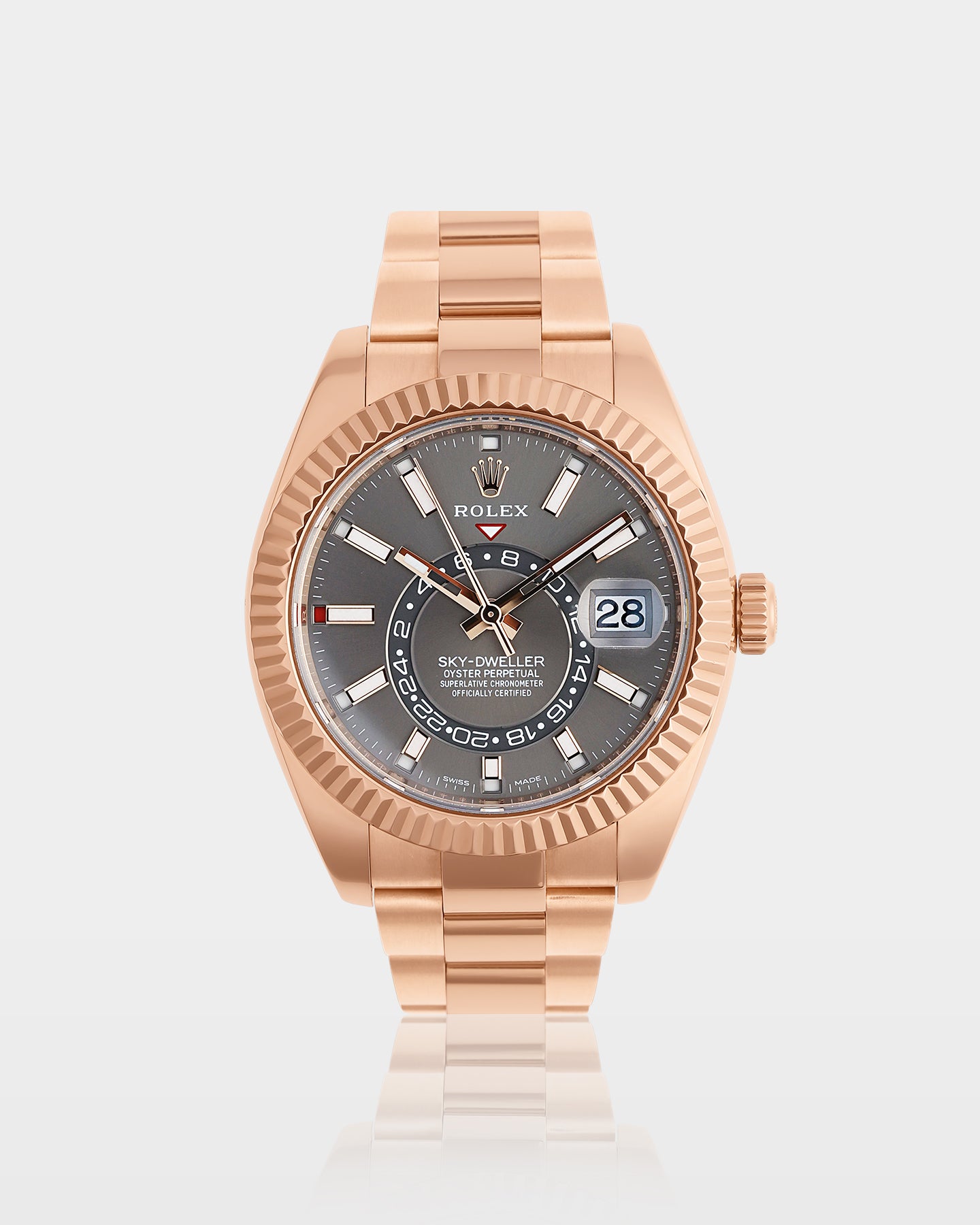 Slate Rolex Sky-Dweller 326935 | The Ice Champ Men's Watches