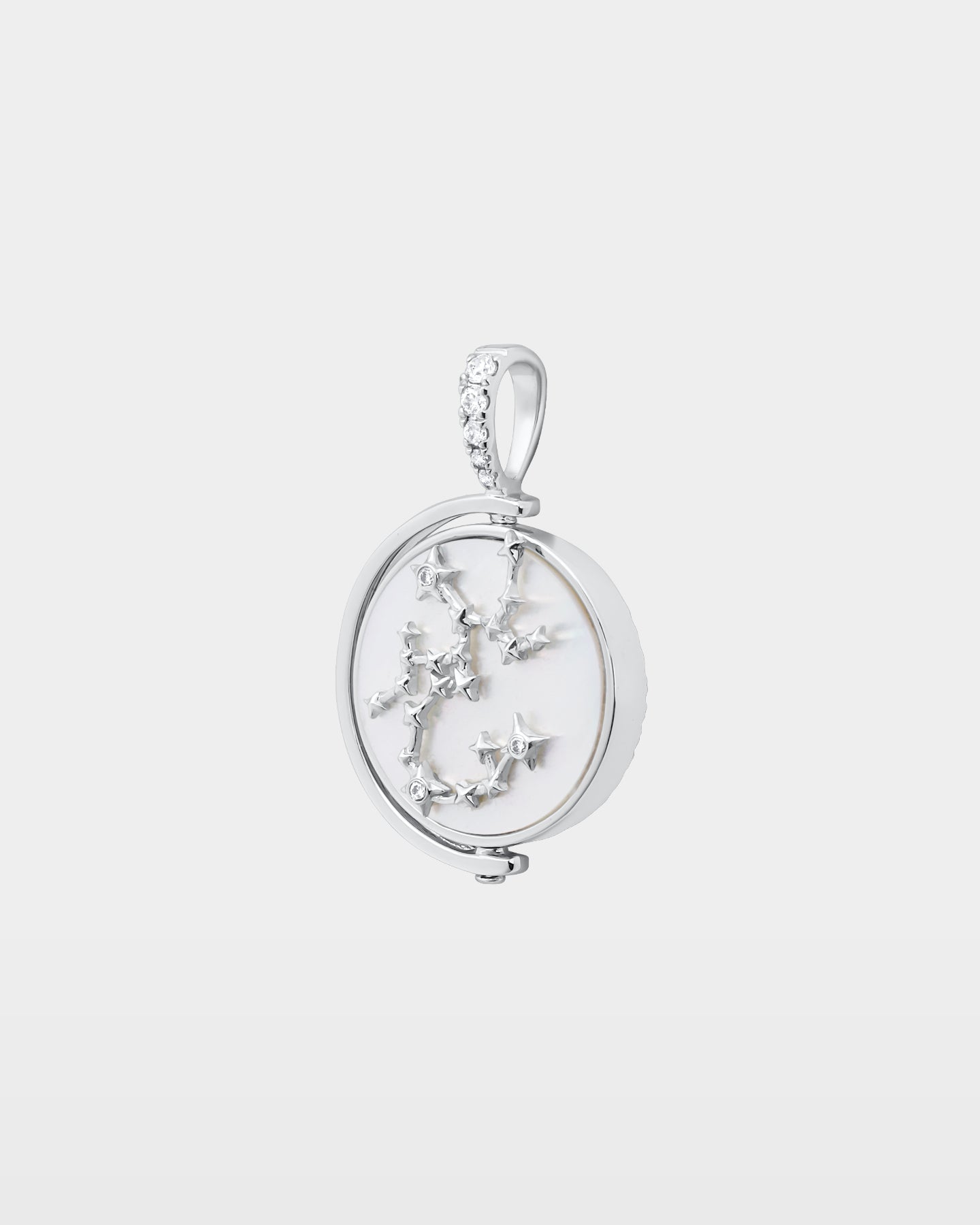 Sagittarius Constellation Diamond Pendant | The Ice Champ Zodiac Jewelry DFW