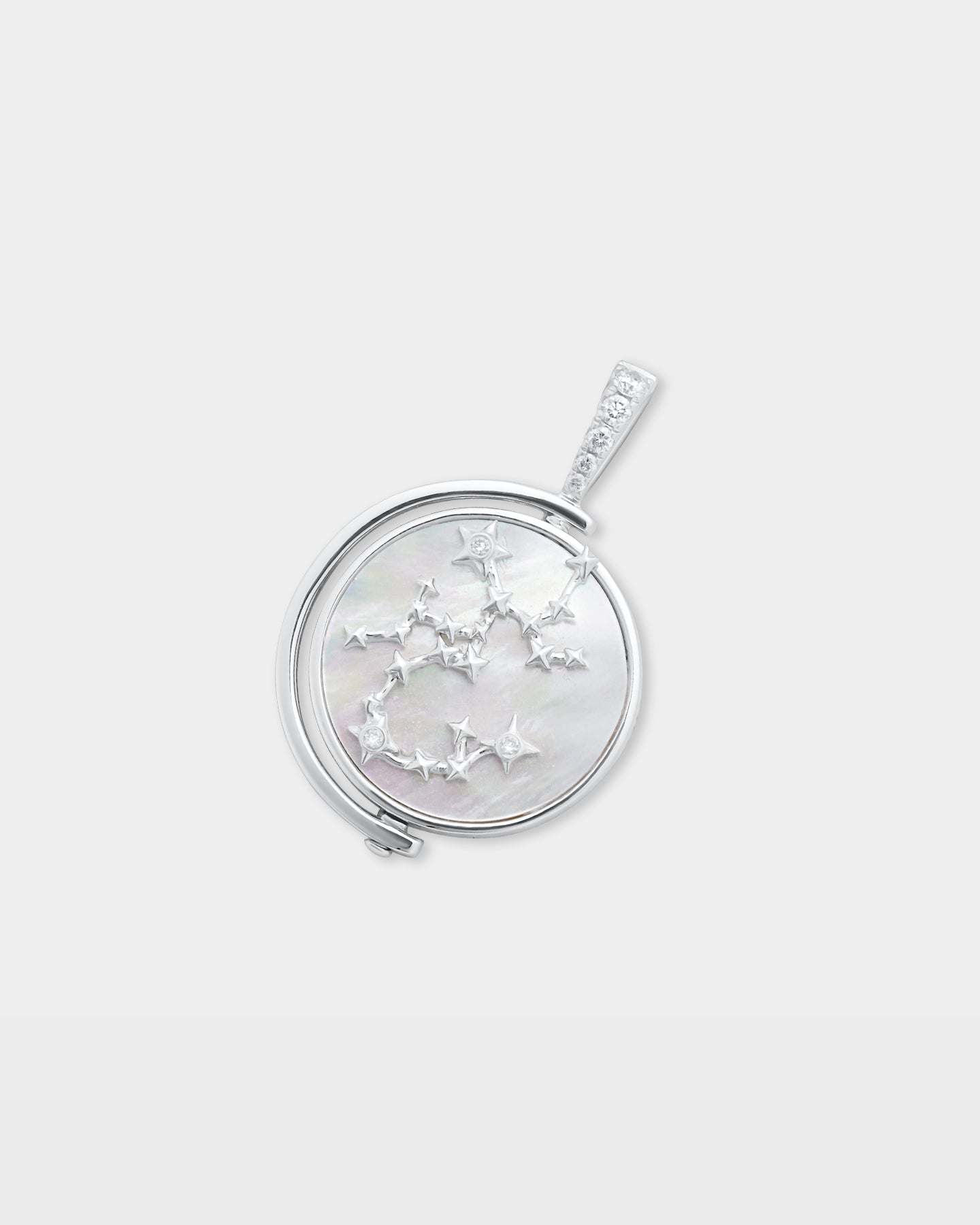 Sagittarius Constellation Diamond Pendant | The Ice Champ Zodiac Jewelry DFW