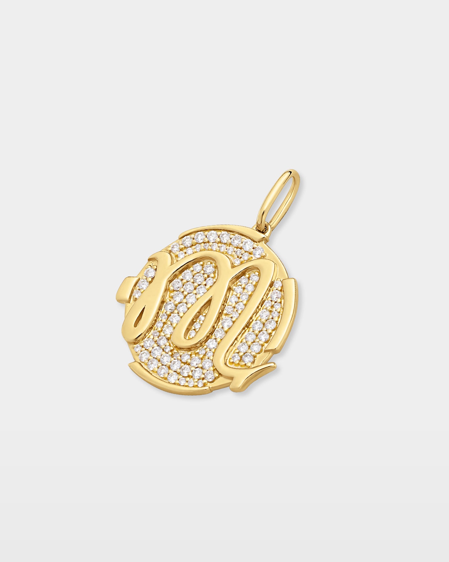 Scorpio Zodiac Pavé Diamond Pendant | The Ice Champ 14k Gold Pendants Dallas