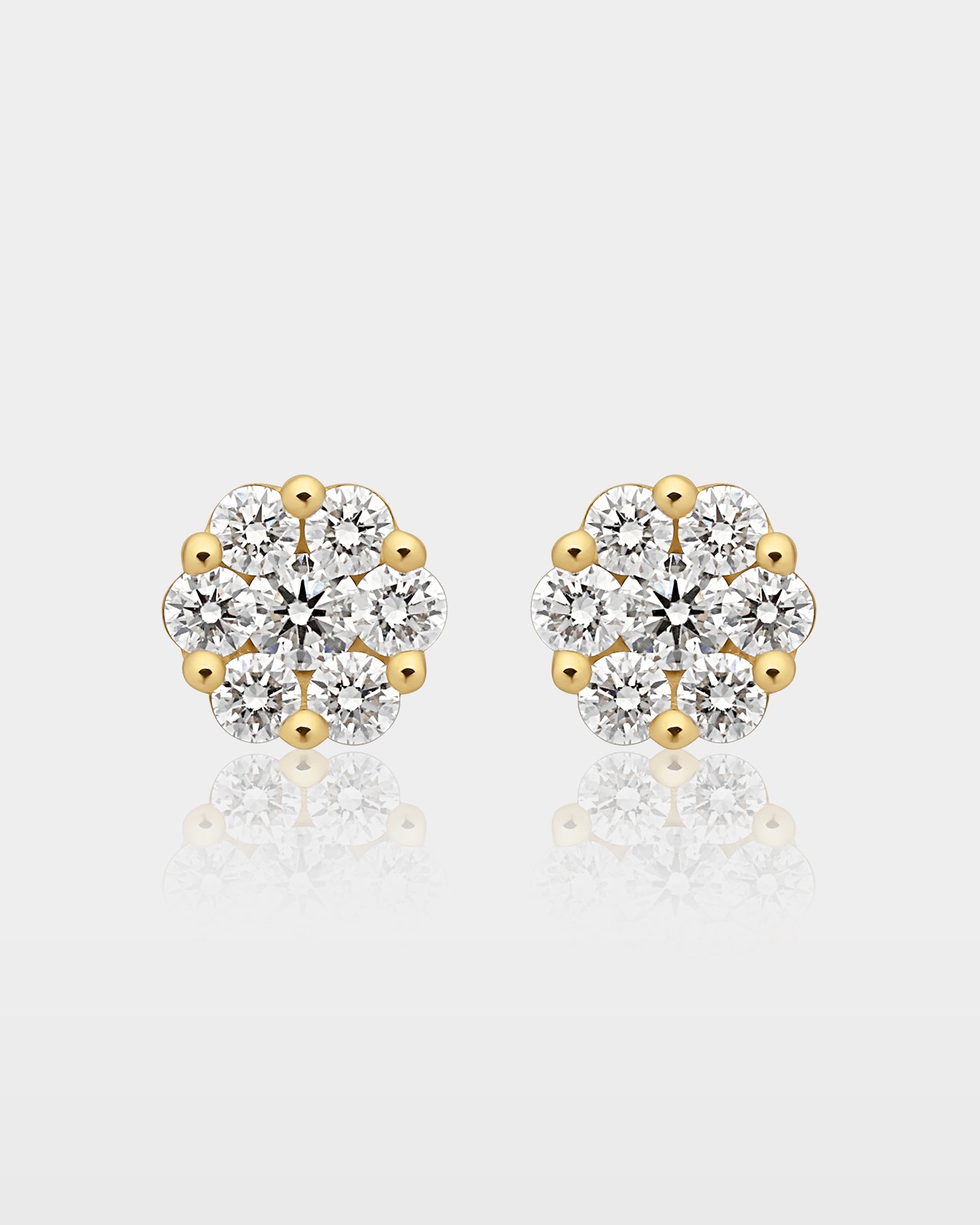 Seven Stone Diamond Studs | The Ice Champ Grapevine, TX