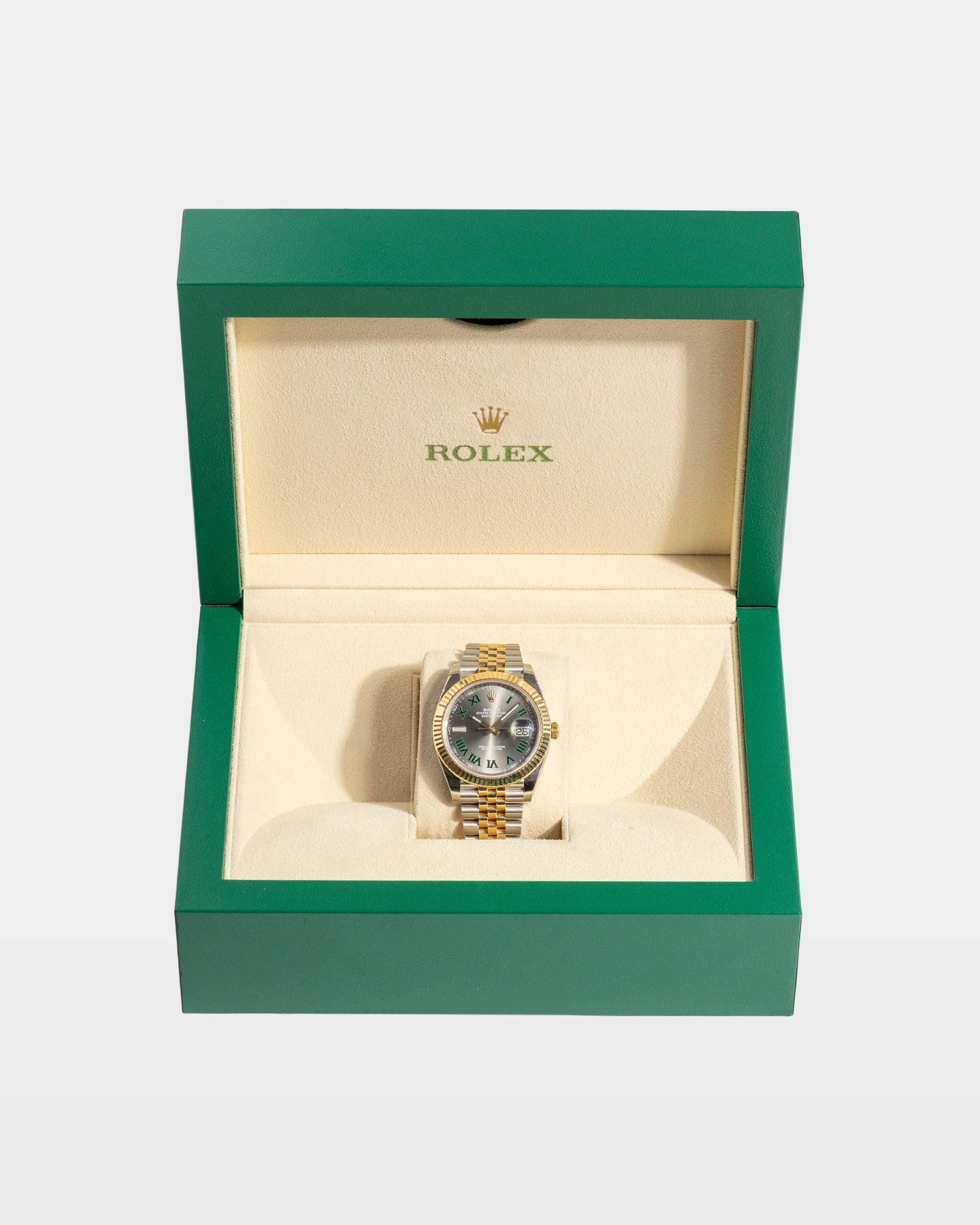 Wimbledon Rolex Datejust 41 126333 | The Ice Champ Watches DFW