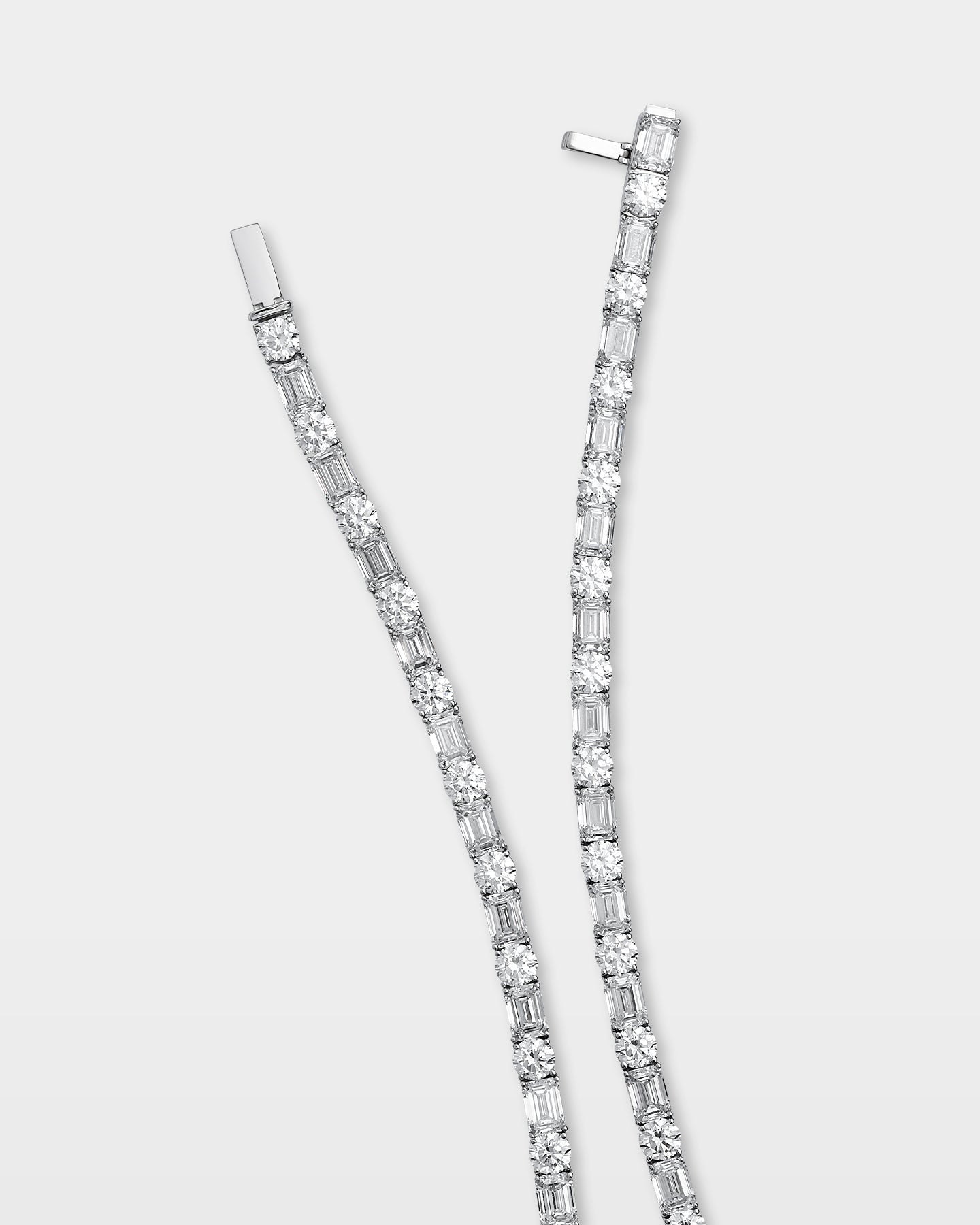 Smiling Rocks Lab Grown Diamond Tennis Necklace | The Ice Champ DFW, Texas