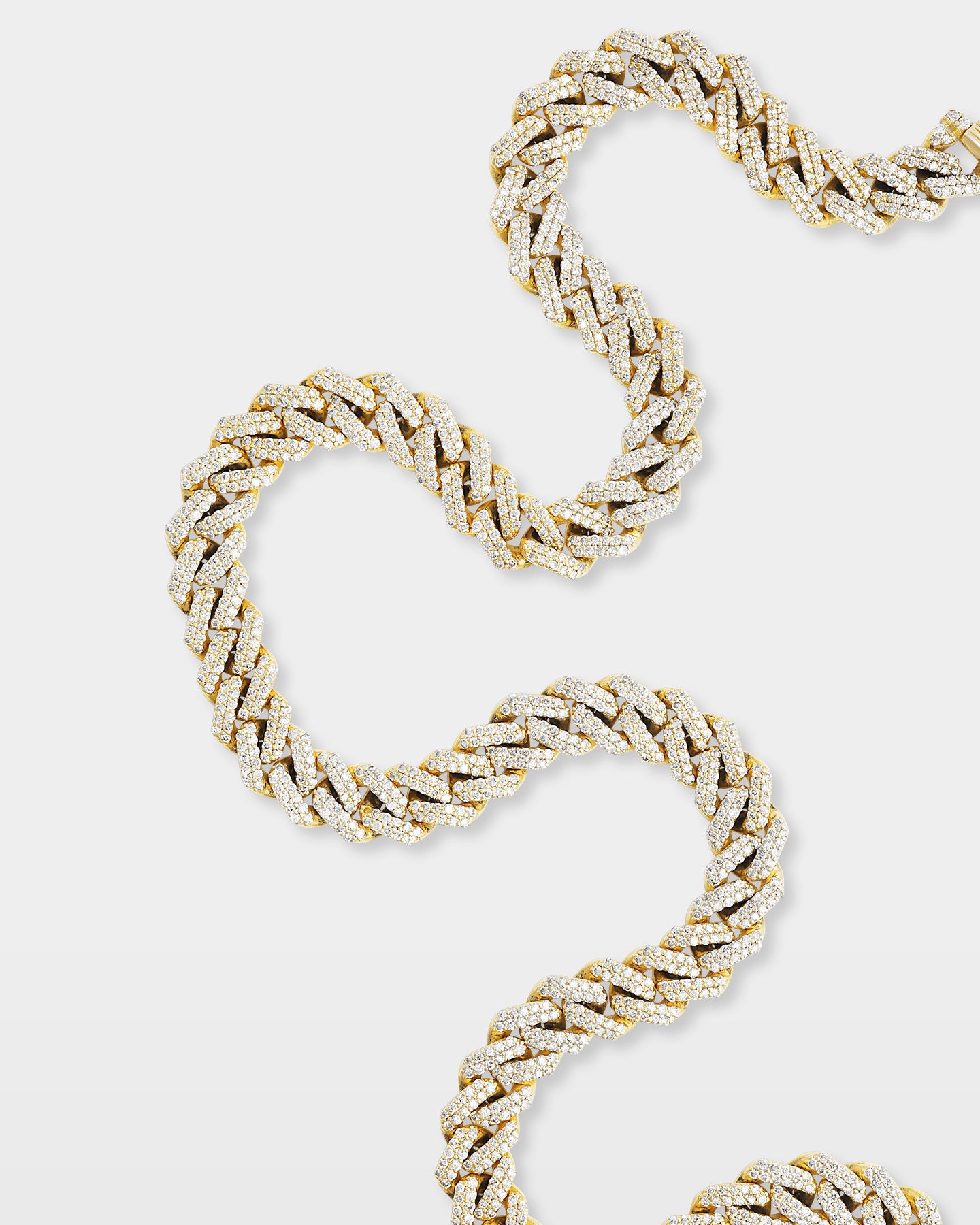 Diamond Curb Cuban Link Chain 8MM | The Ice Champ Mens Jewelry Dallas