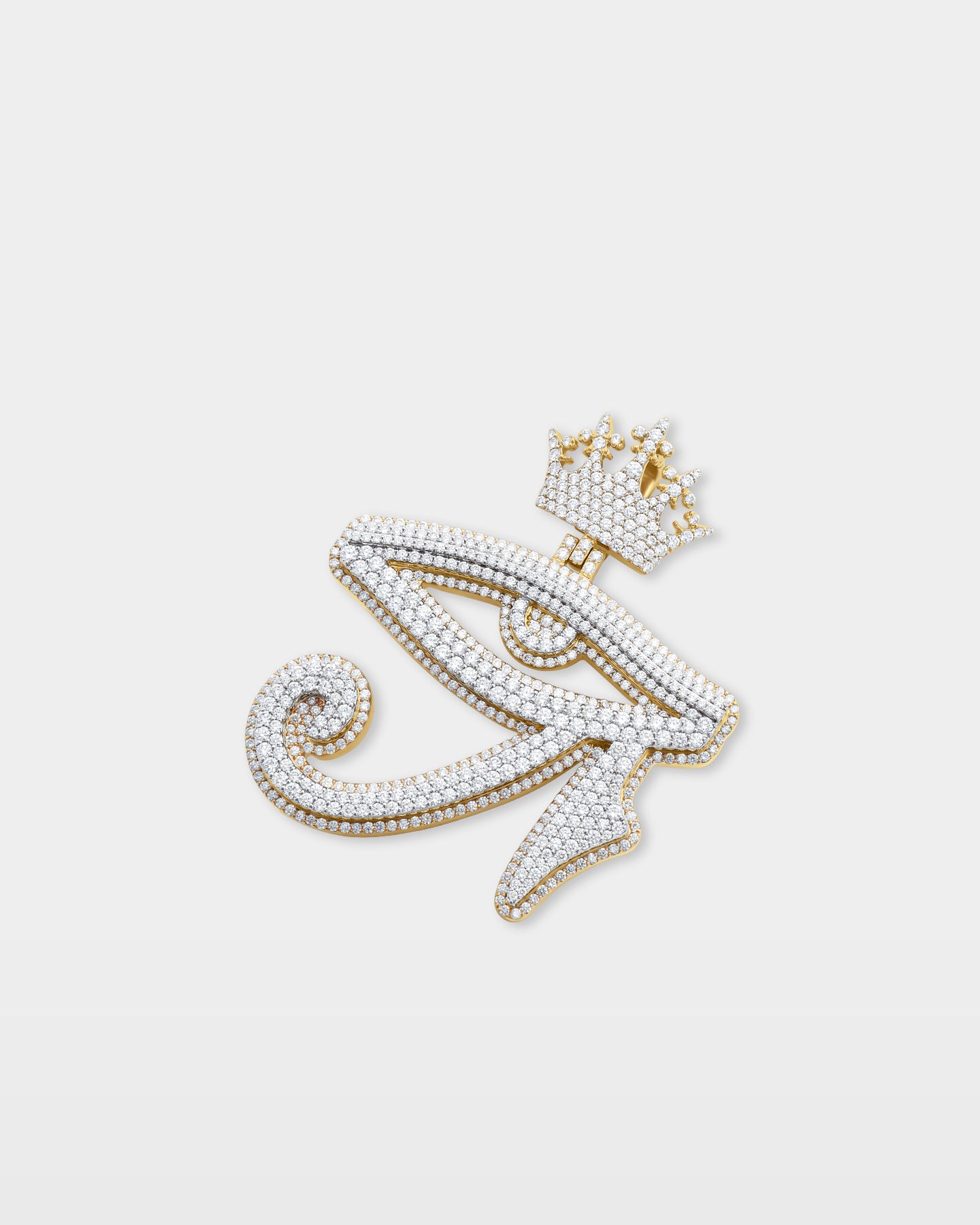 Eye of Horus Diamond Pendant | The Ice Champ Men's Diamond Jewelry DFW