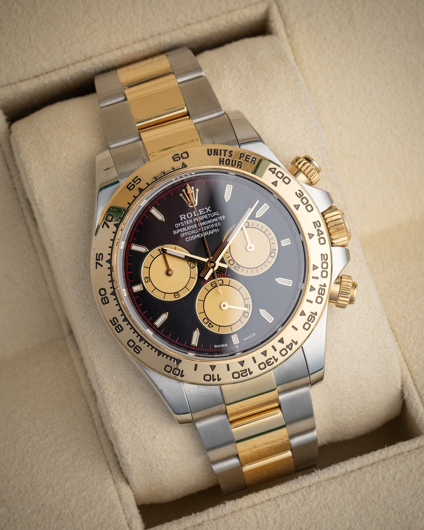 Steel & Yellow Gold Rolex Daytona 126503 | The Ice Champ Watches Dallas