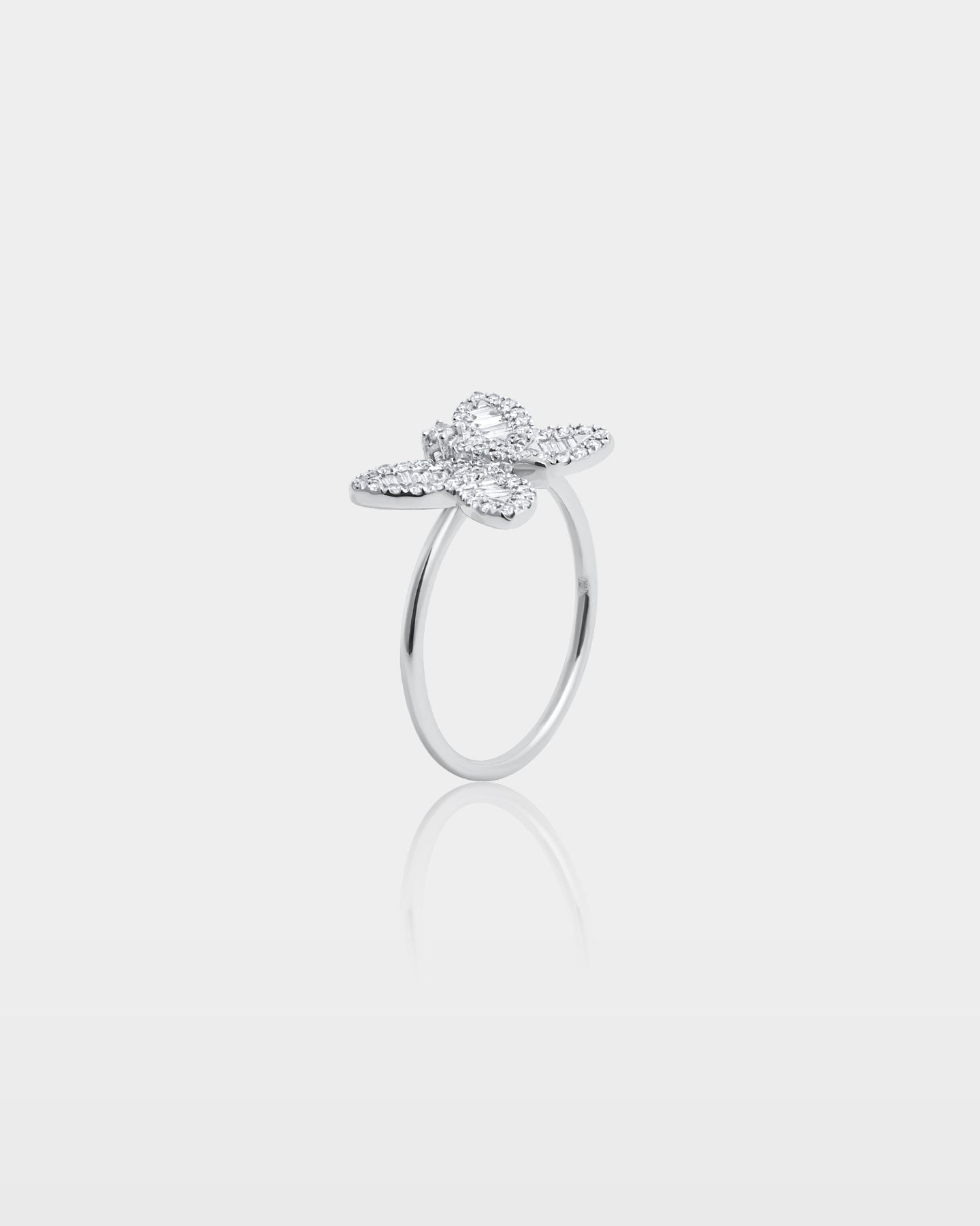 Gold Butterfly Diamond Ring | The Ice Champ Jewelry